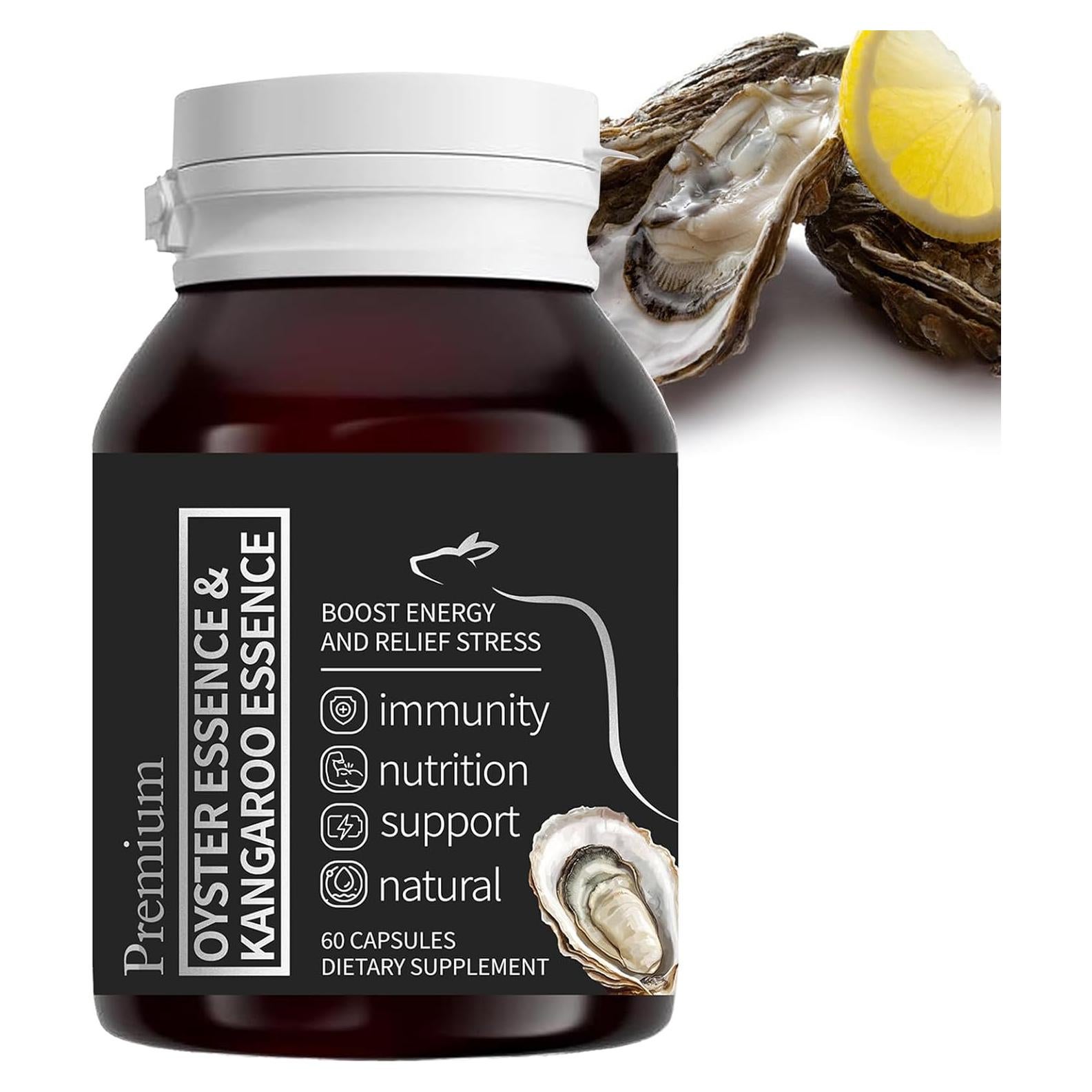 Extracto de Ostra Puro Peehss 60 Cápsulas - Refuerzo Inmunológico y Energía