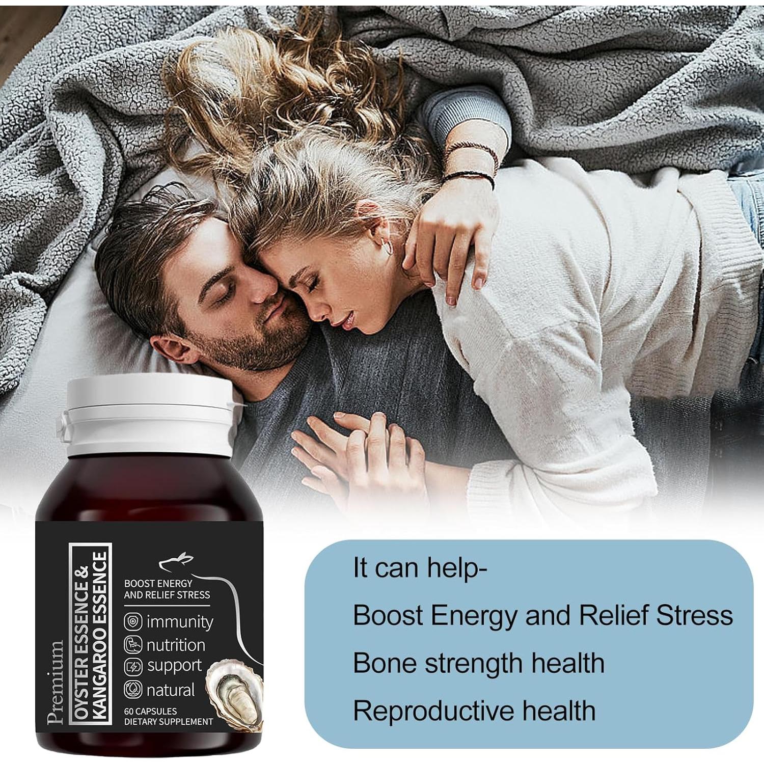 Extracto de Ostra Puro Peehss 60 Cápsulas - Refuerzo Inmunológico y Energía