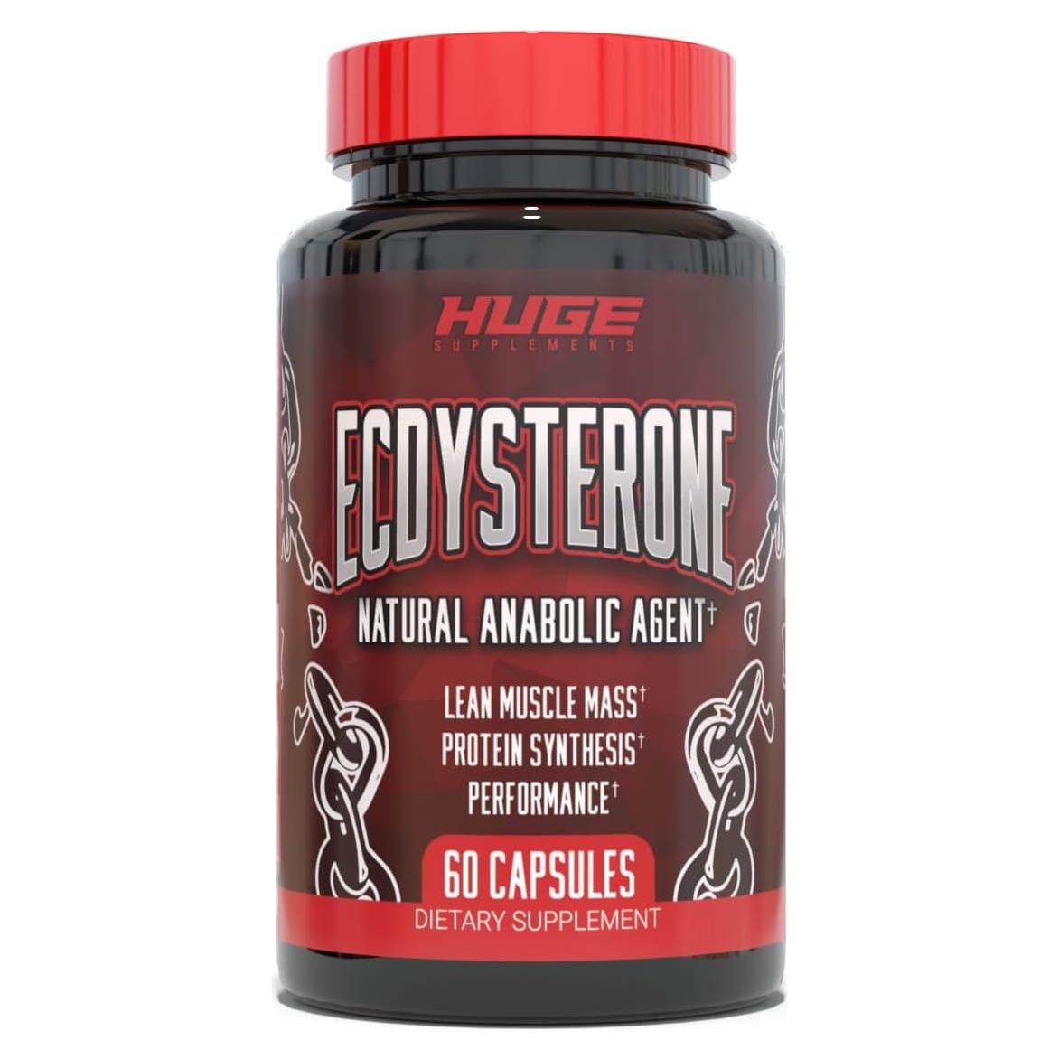 Suplemento Ecdisterona Huge 1000mg Natural Constructor Muscular