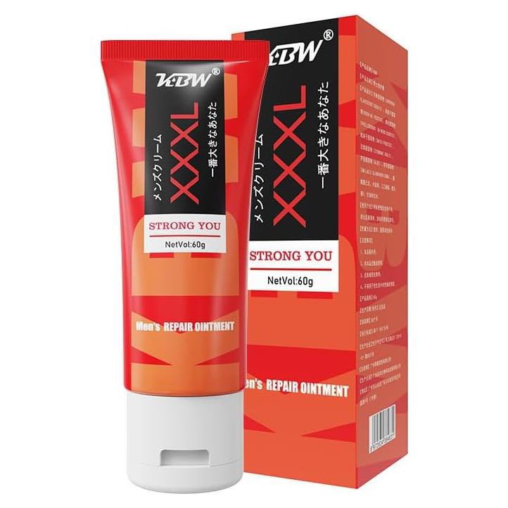Crema Aumento Masculino KBW Huge Strong 56.7 ml - Mejora Tamaño y Rendimiento