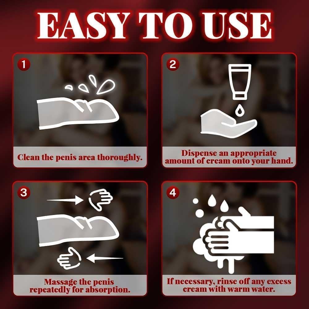 Crema Aumento Masculino JJLBRO 50ml - Gel Revitalizante