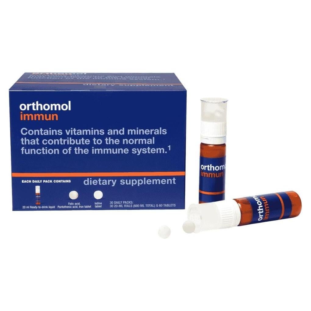 Orthomol Immun Suplemento Inmunológico 30 Días 60 Tabletas