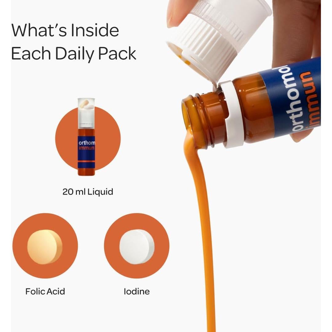 Orthomol Immun Suplemento Inmunológico 30 Días 60 Tabletas