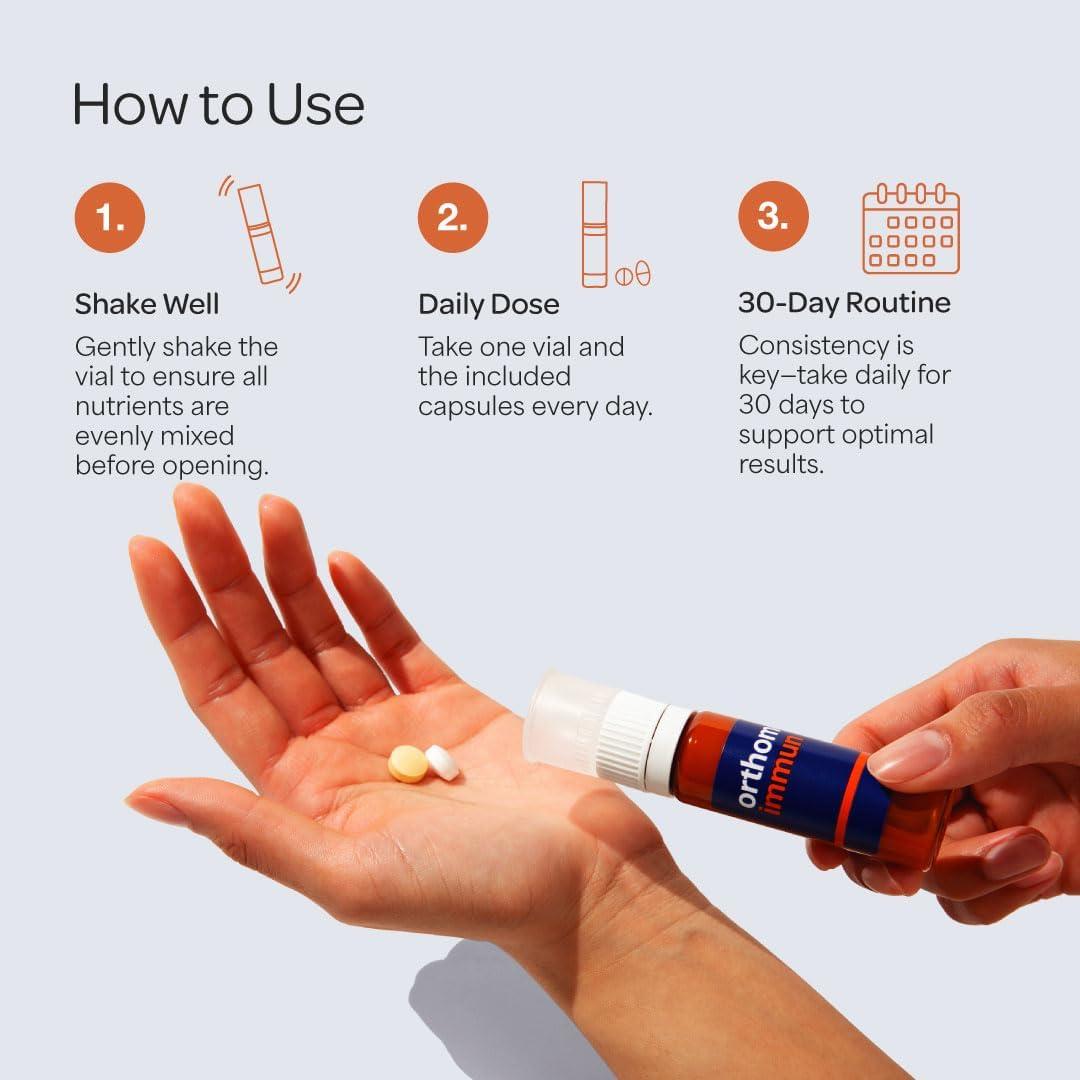 Orthomol Immun Suplemento Inmunológico 30 Días 60 Tabletas