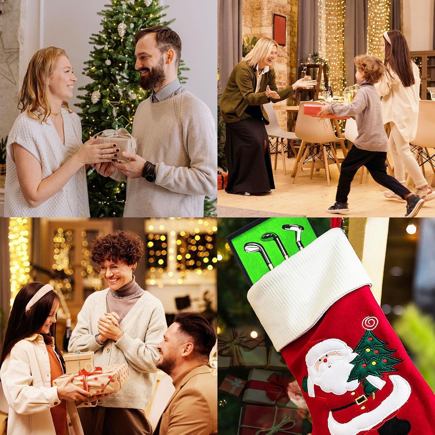 Juego de bolígrafos de golf SANTA CASA con mini campo