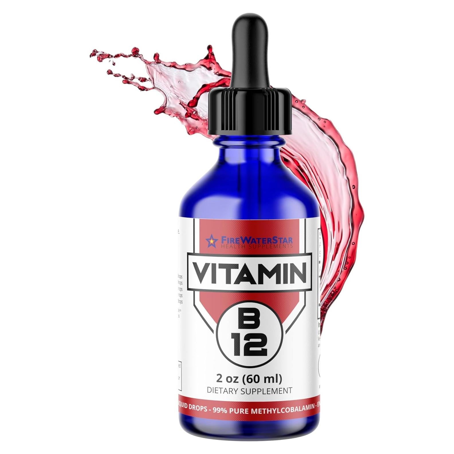 Gotas Líquidas de B12 FWS 5000 mcg Metilcobalamina Vegano