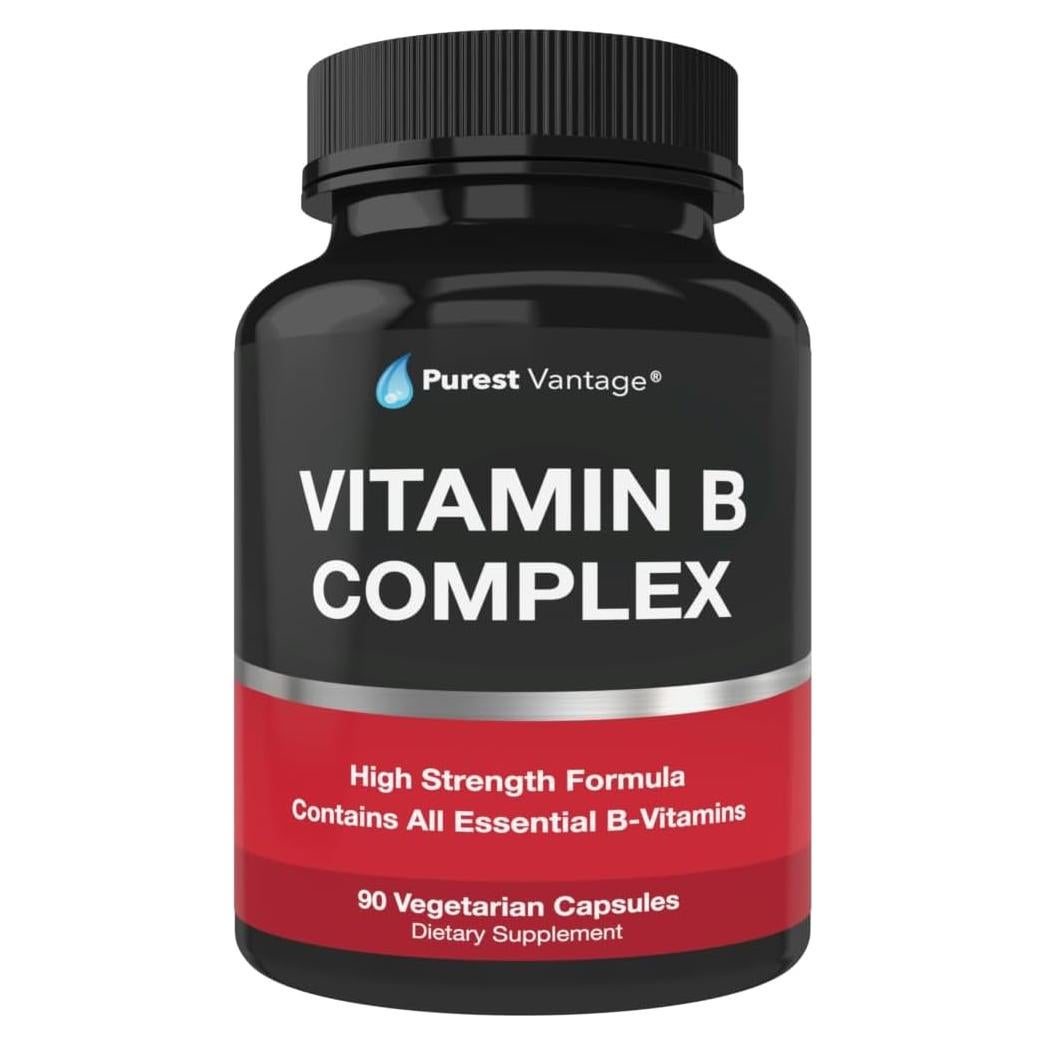 Complejo de Vitaminas B Purest Vantage - 90 Cápsulas Vegetarianas