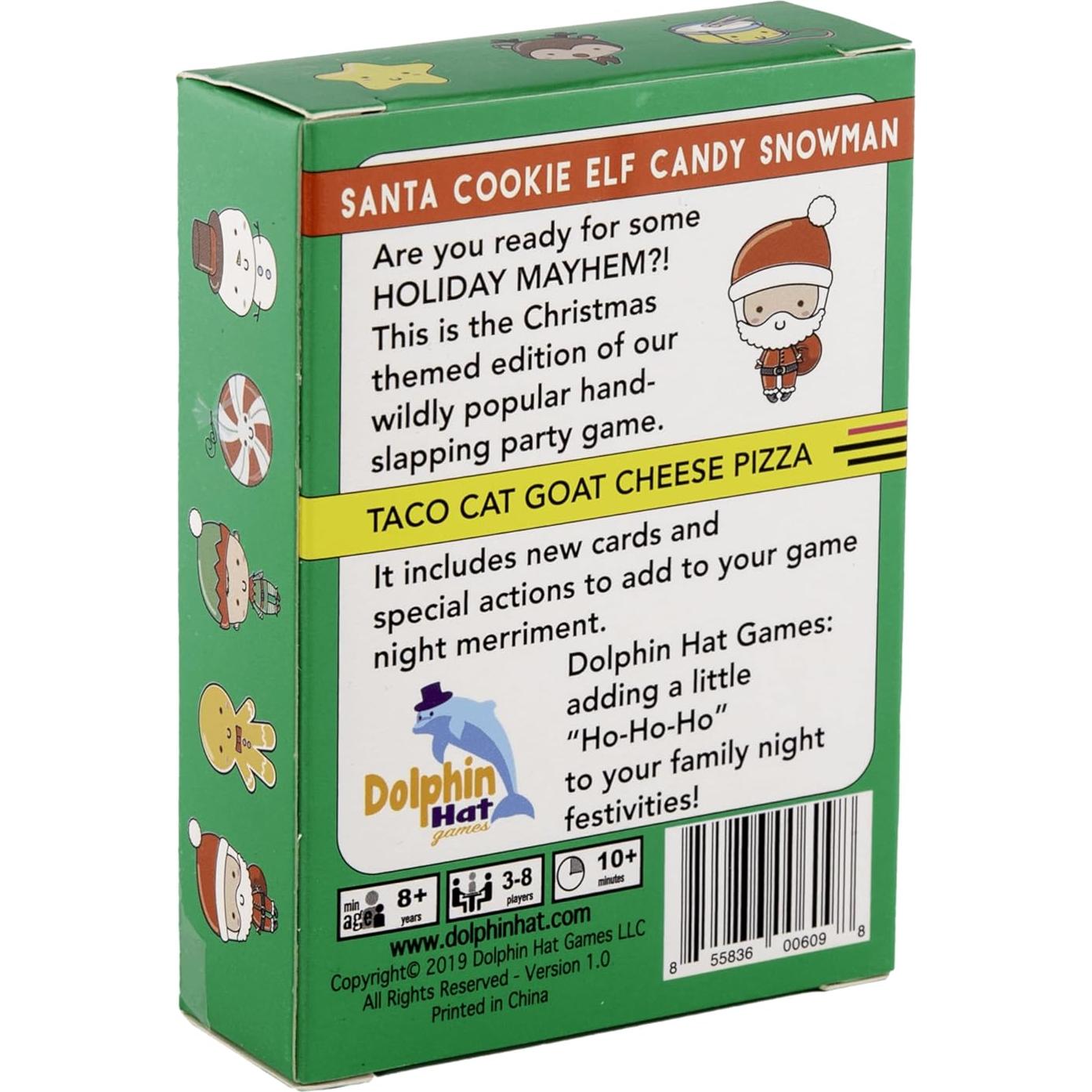 Juego de Cartas Navideño Taco Cat - Diversión Familiar 7+