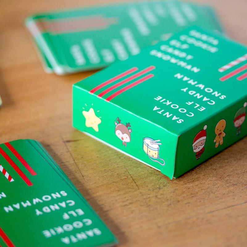 Juego de Cartas Navideño Taco Cat - Diversión Familiar 7+