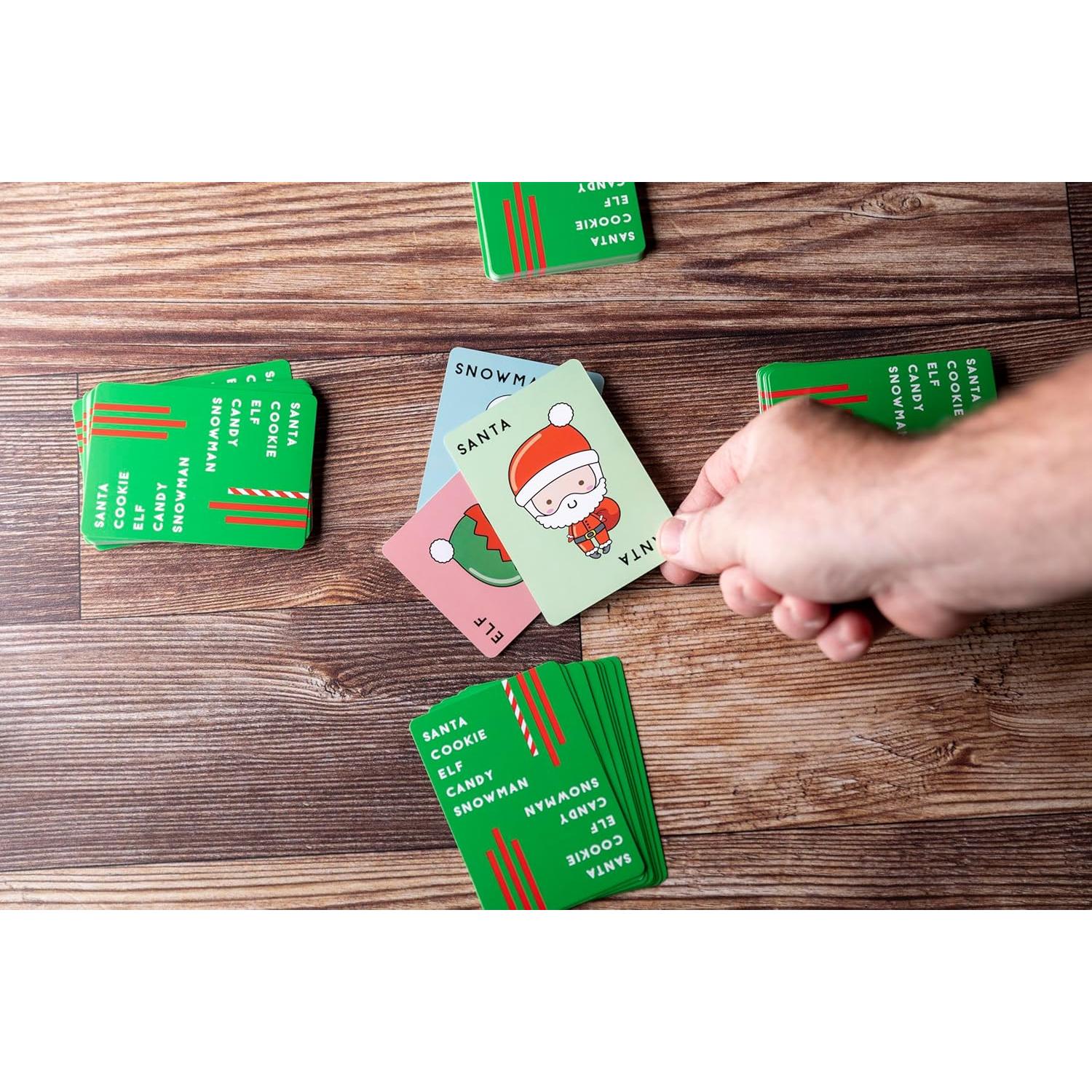 Juego de Cartas Navideño Taco Cat - Diversión Familiar 7+