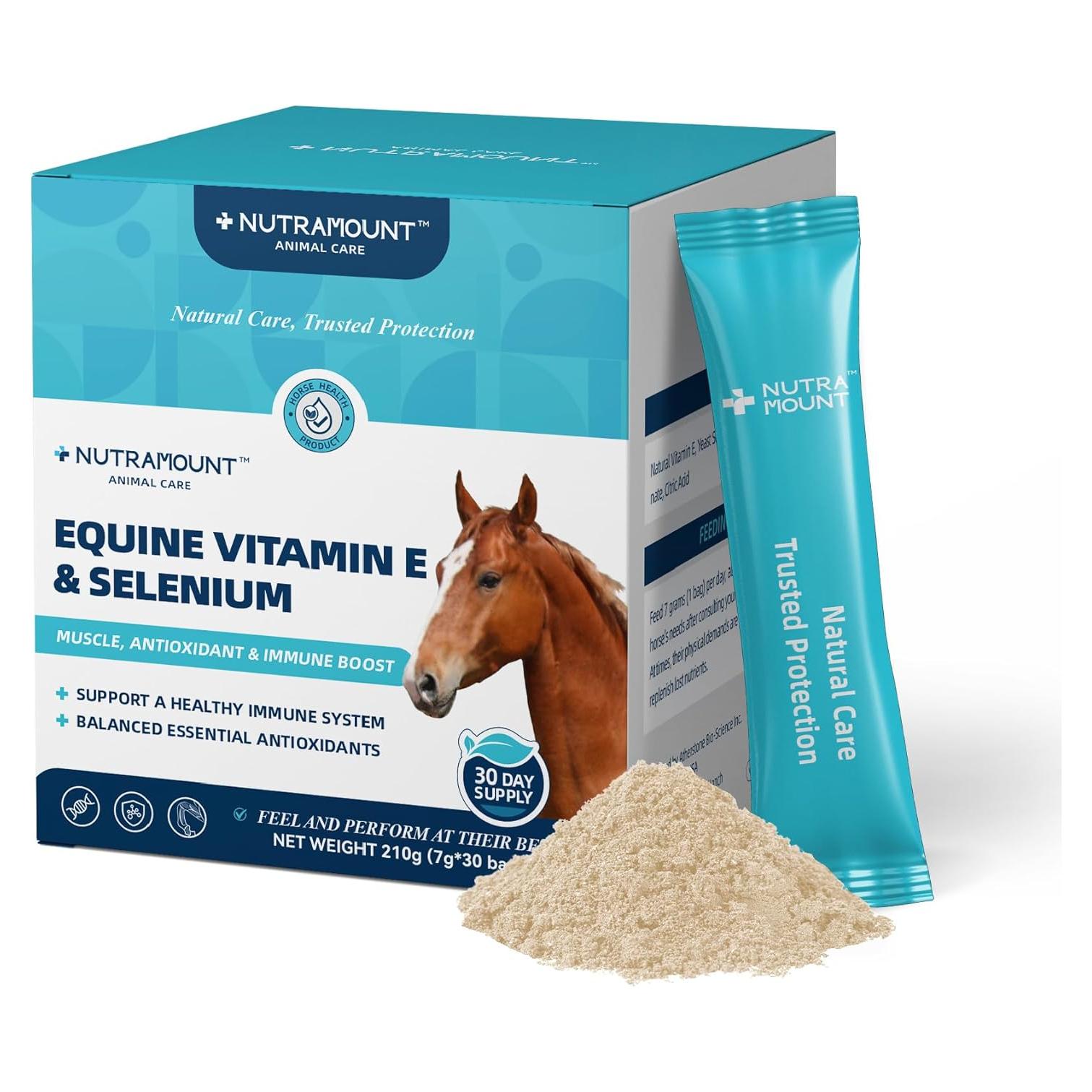 Suplemento en Polvo de Vitamina E y Selenio Nutramount 30 Días