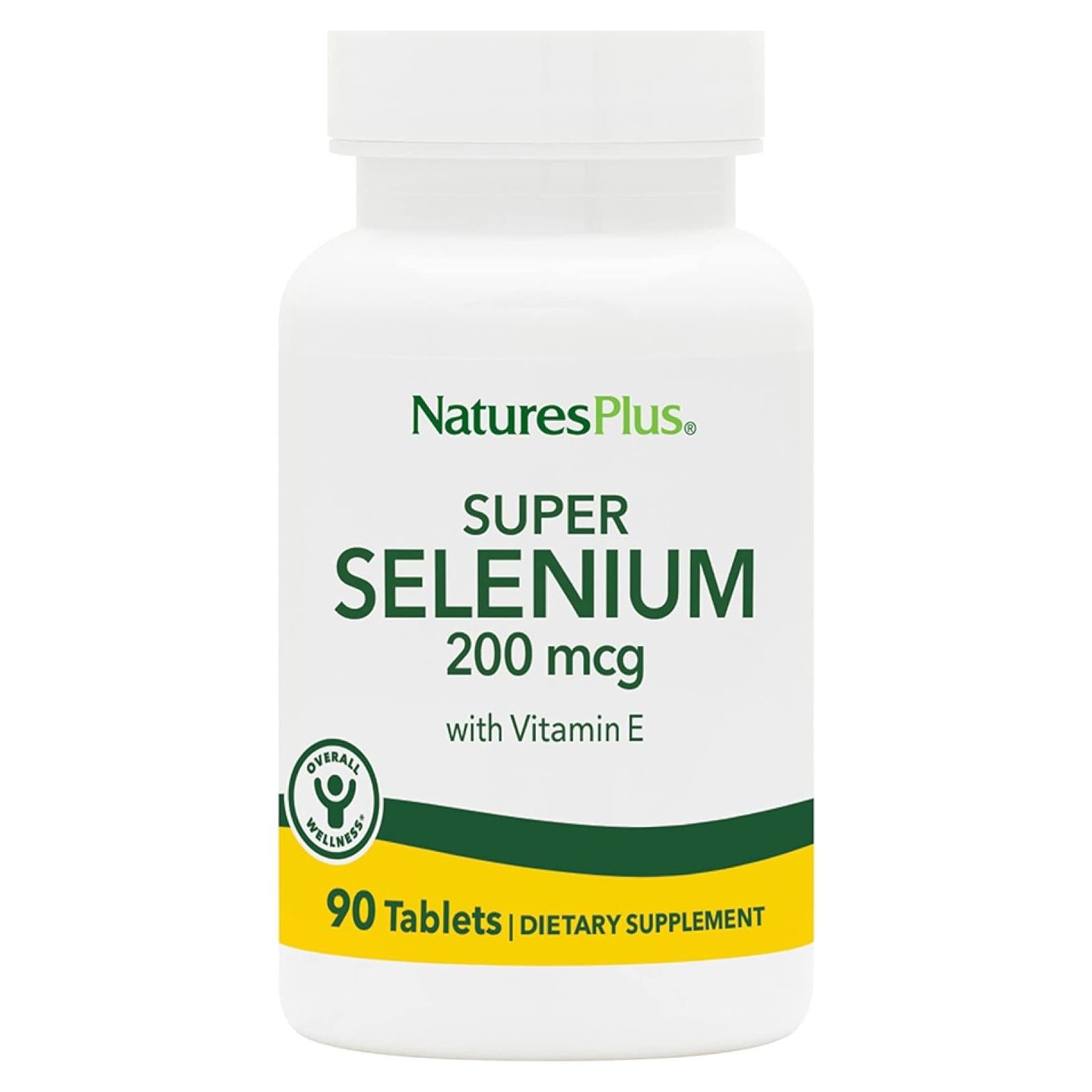Selenio Super NaturesPlus 200 mcg 90 Tabletas Vegetarianas