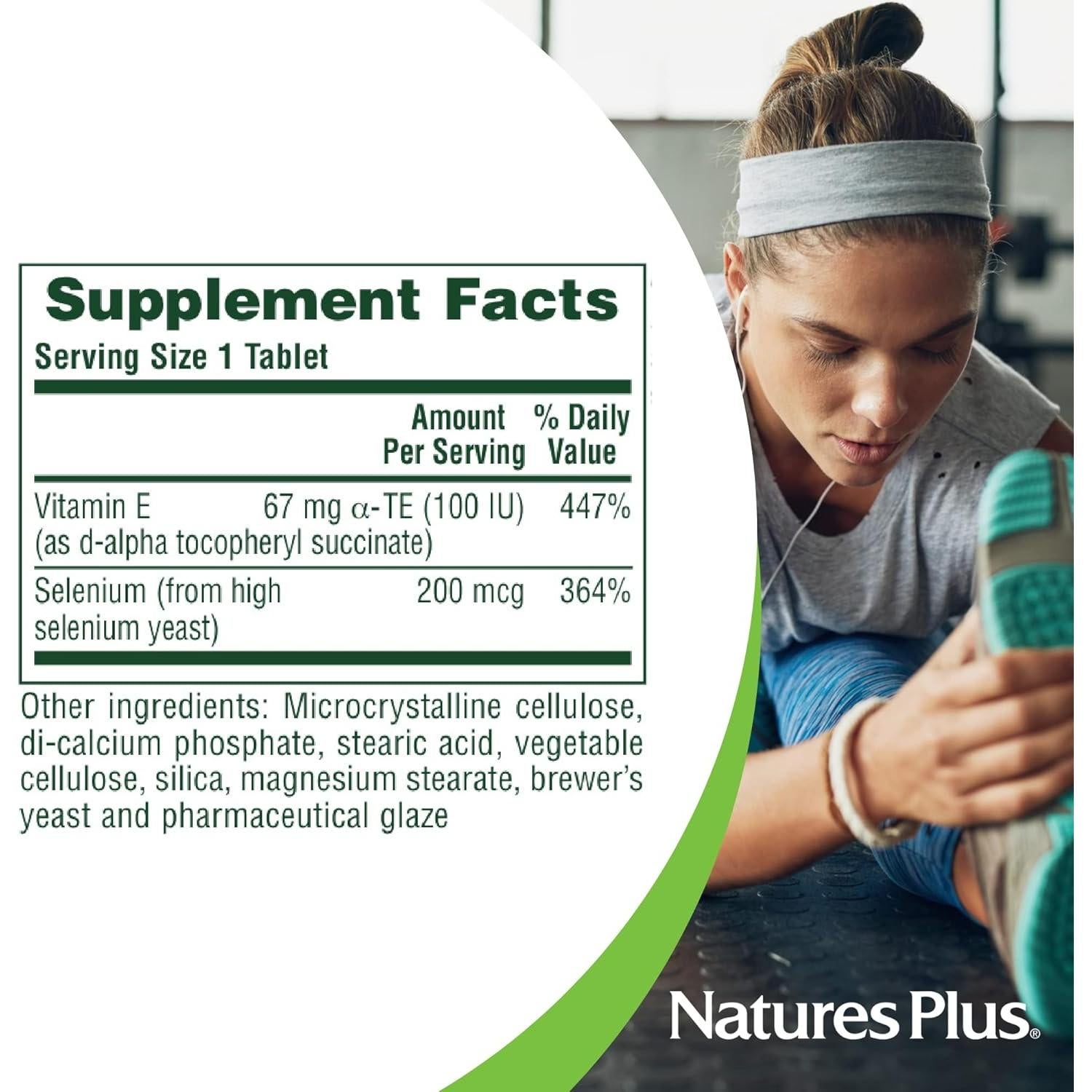 Selenio Super NaturesPlus 200 mcg 90 Tabletas Vegetarianas