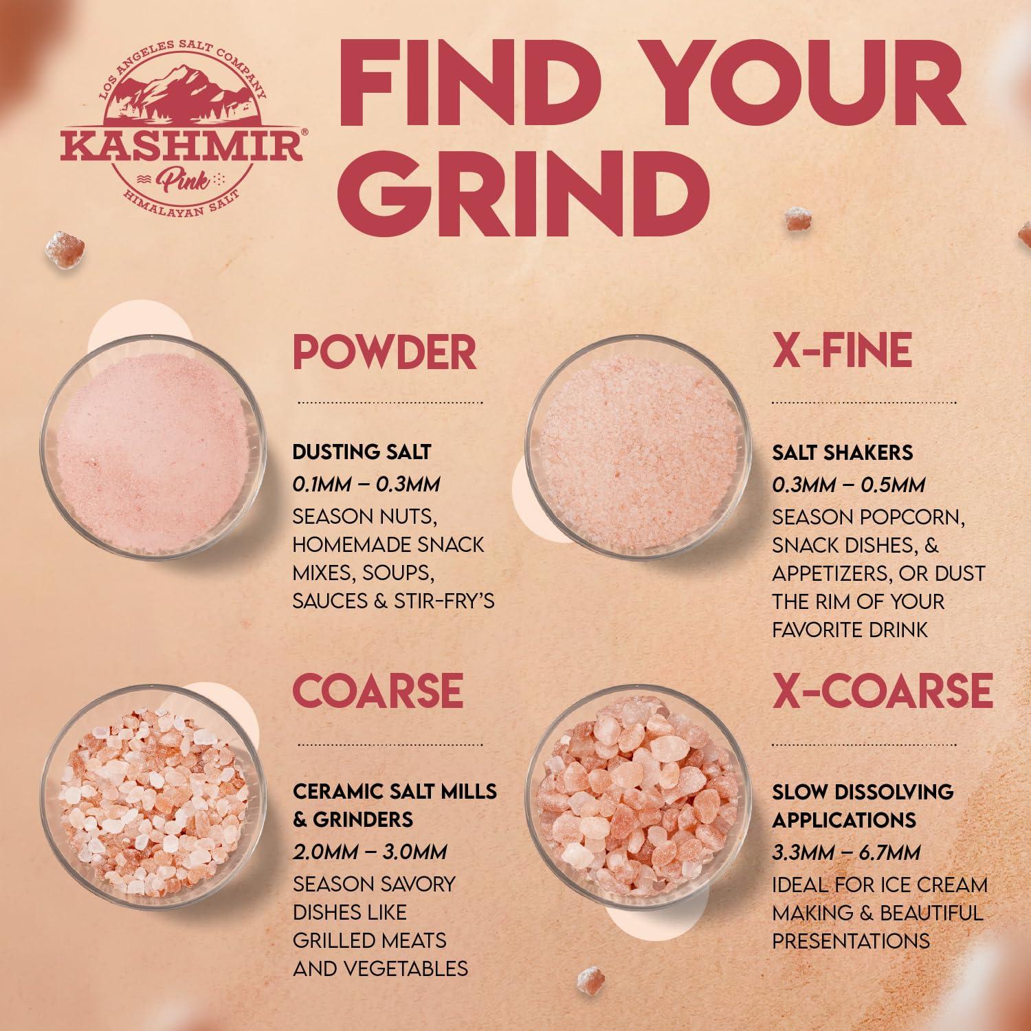 Sal de Himalaya Rosa Extra Fina LA SALT CO 2.27 kg Grado Alimenticio