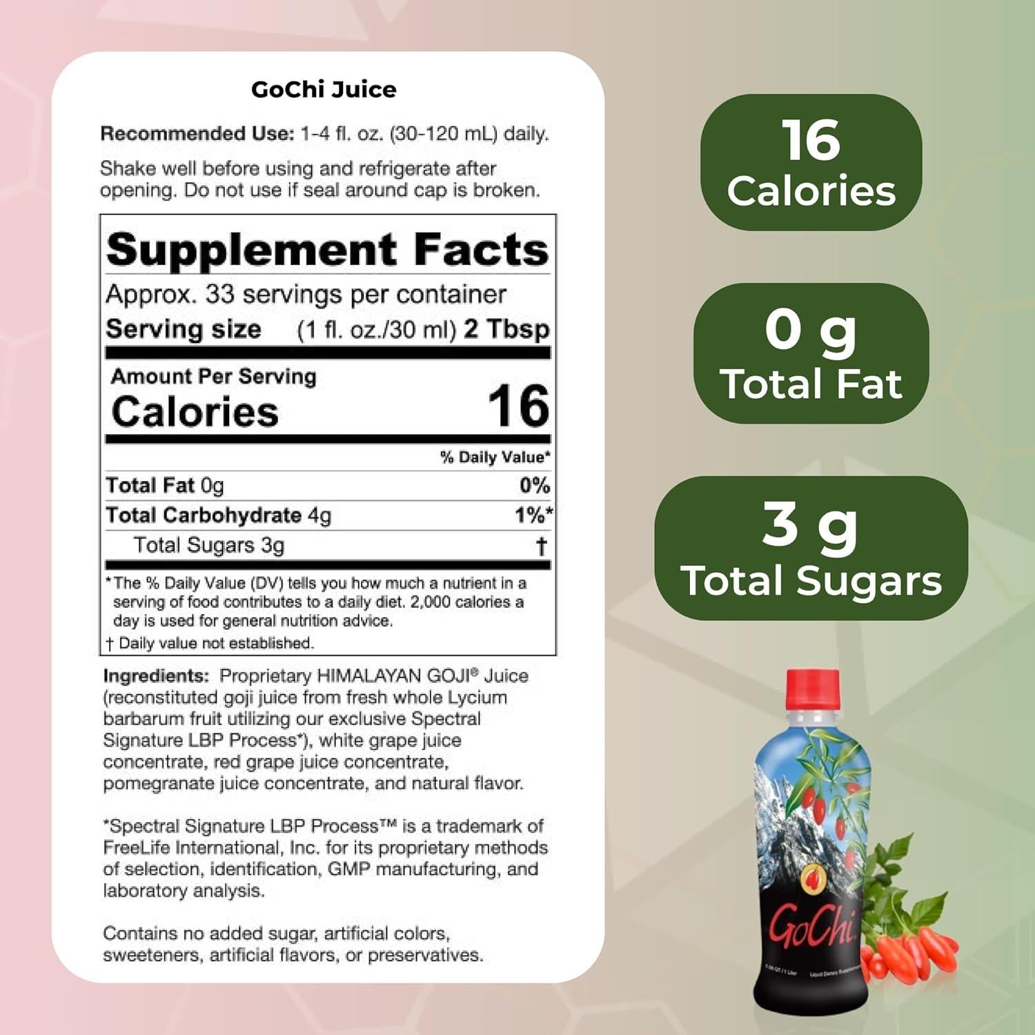 Jugo de Goji Youngevity 1.89L Antioxidantes Sin Azúcar