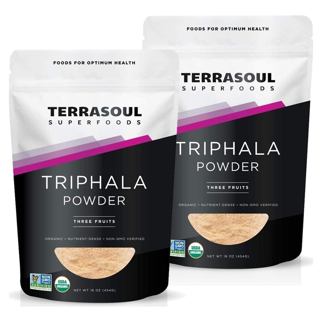 Polvo de Triphala Orgánico Terrasoul Superfoods 0.91 kg
