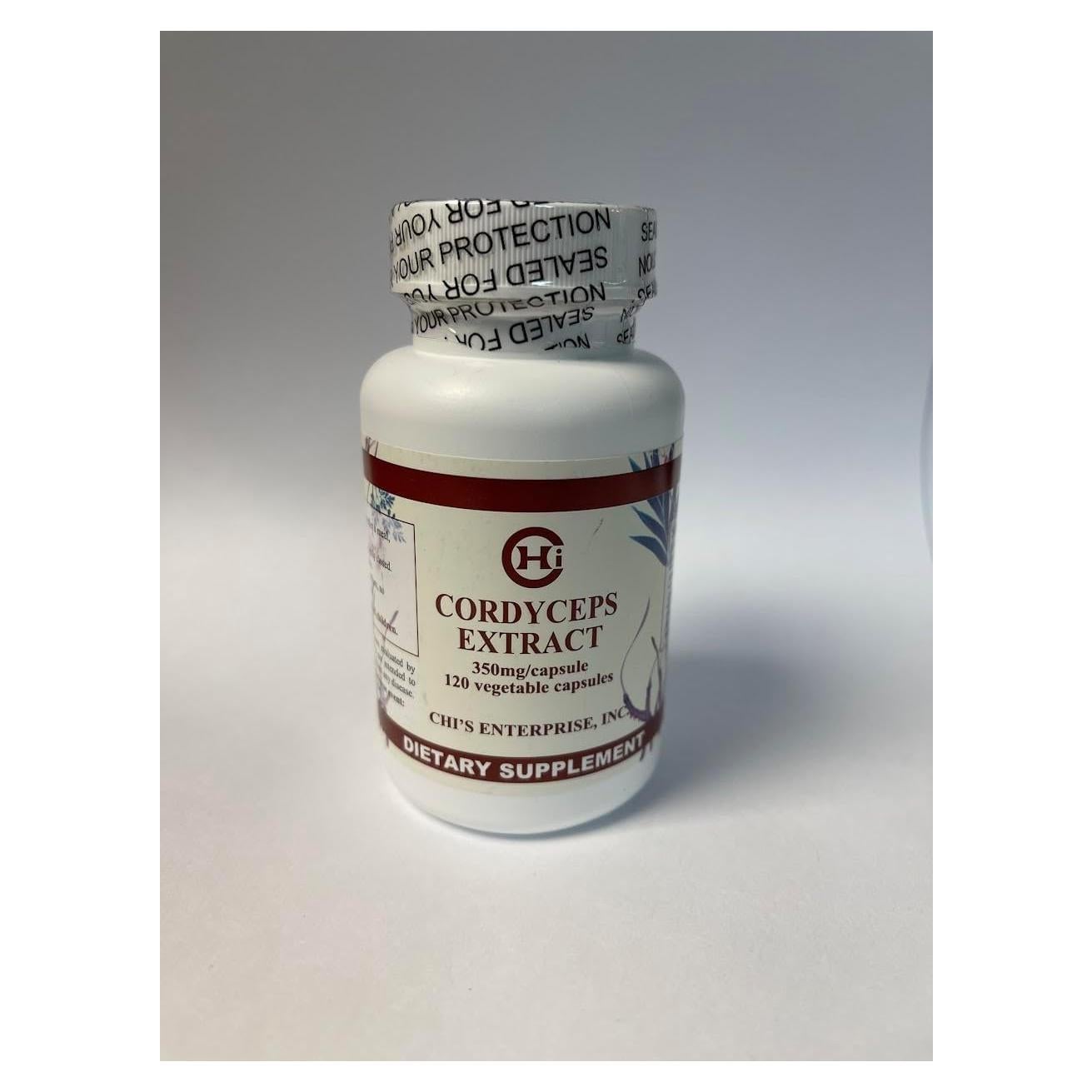 Extracto de Cordyceps Chi's Enterprise 120 cápsulas