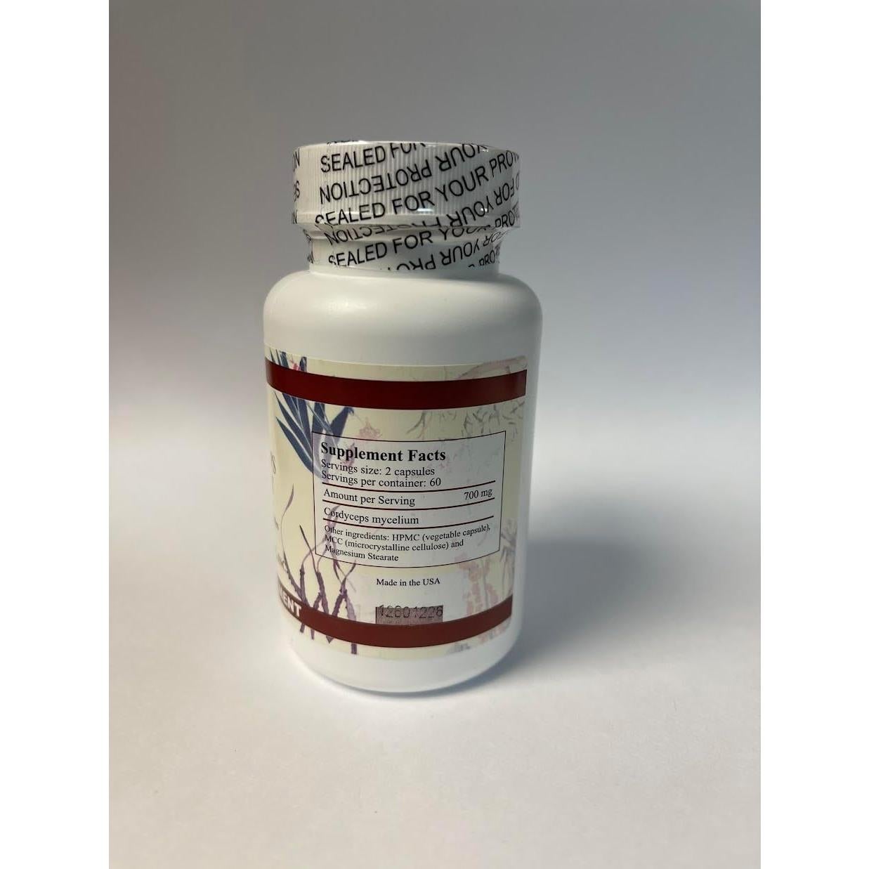 Extracto de Cordyceps Chi's Enterprise 120 cápsulas