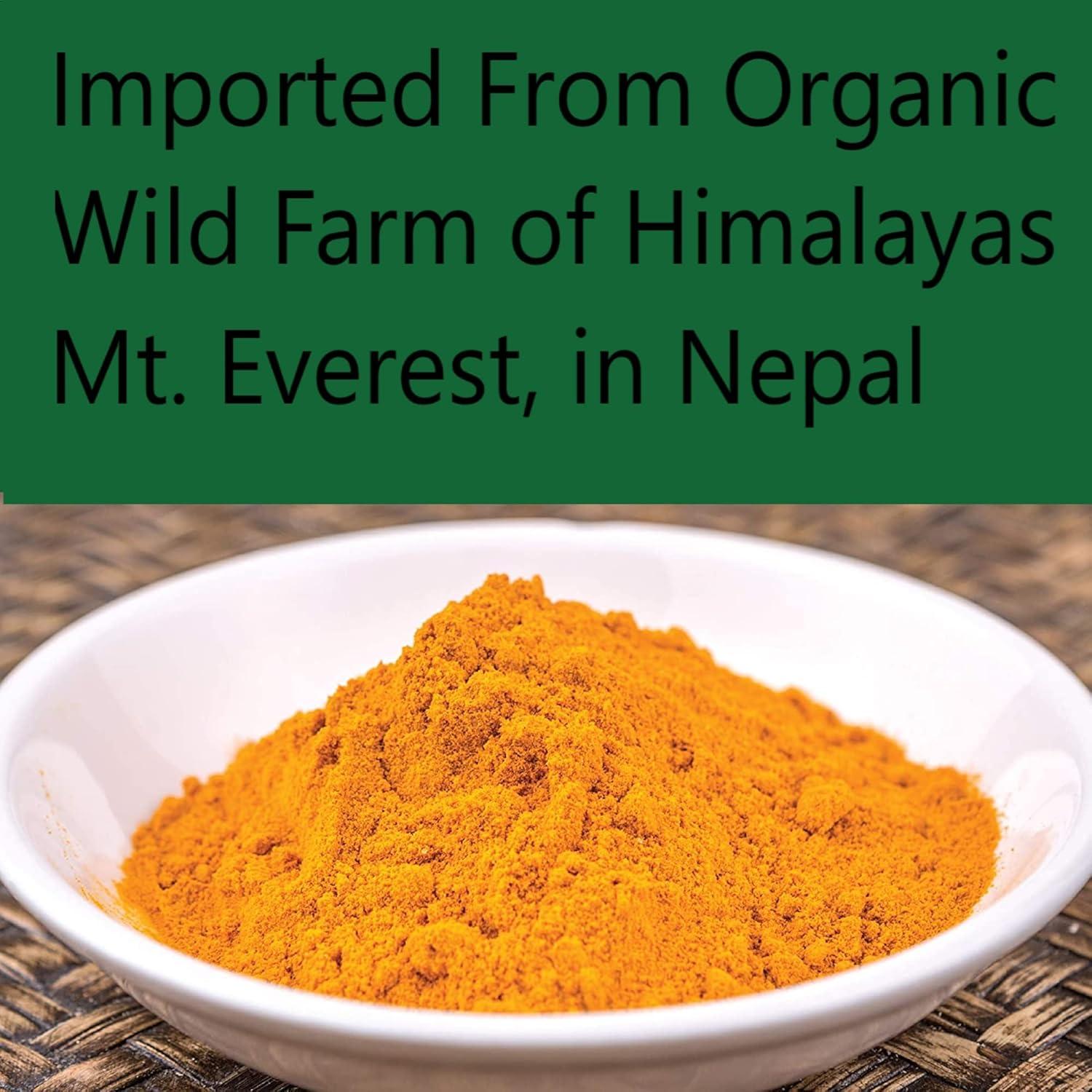 Polvo de Cúrcuma Orgánica Frescas Himalayas 400g - Sin Gluten