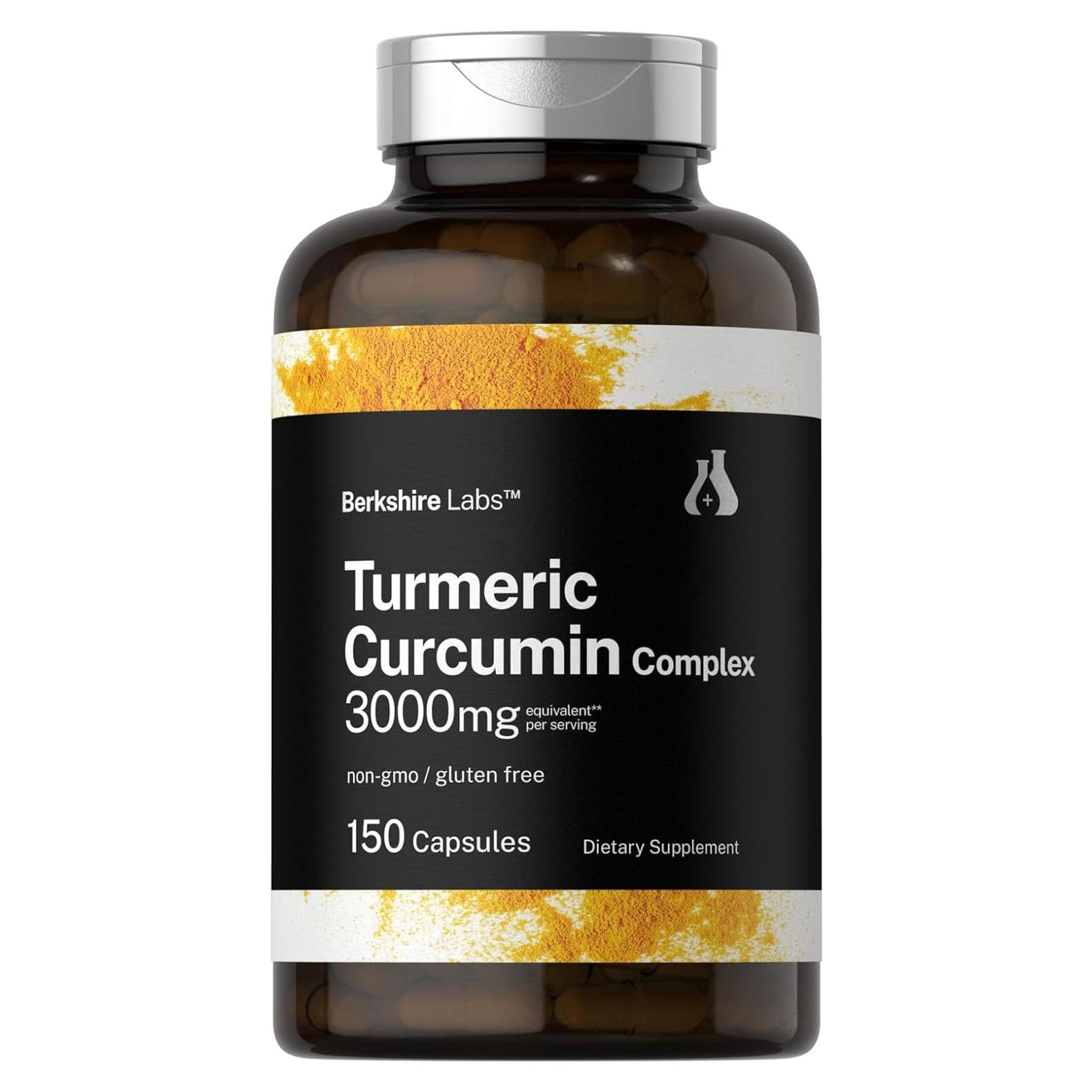 Cápsulas de Cúrcuma Curcumina 3000mg Horbaach | 150 Unidades