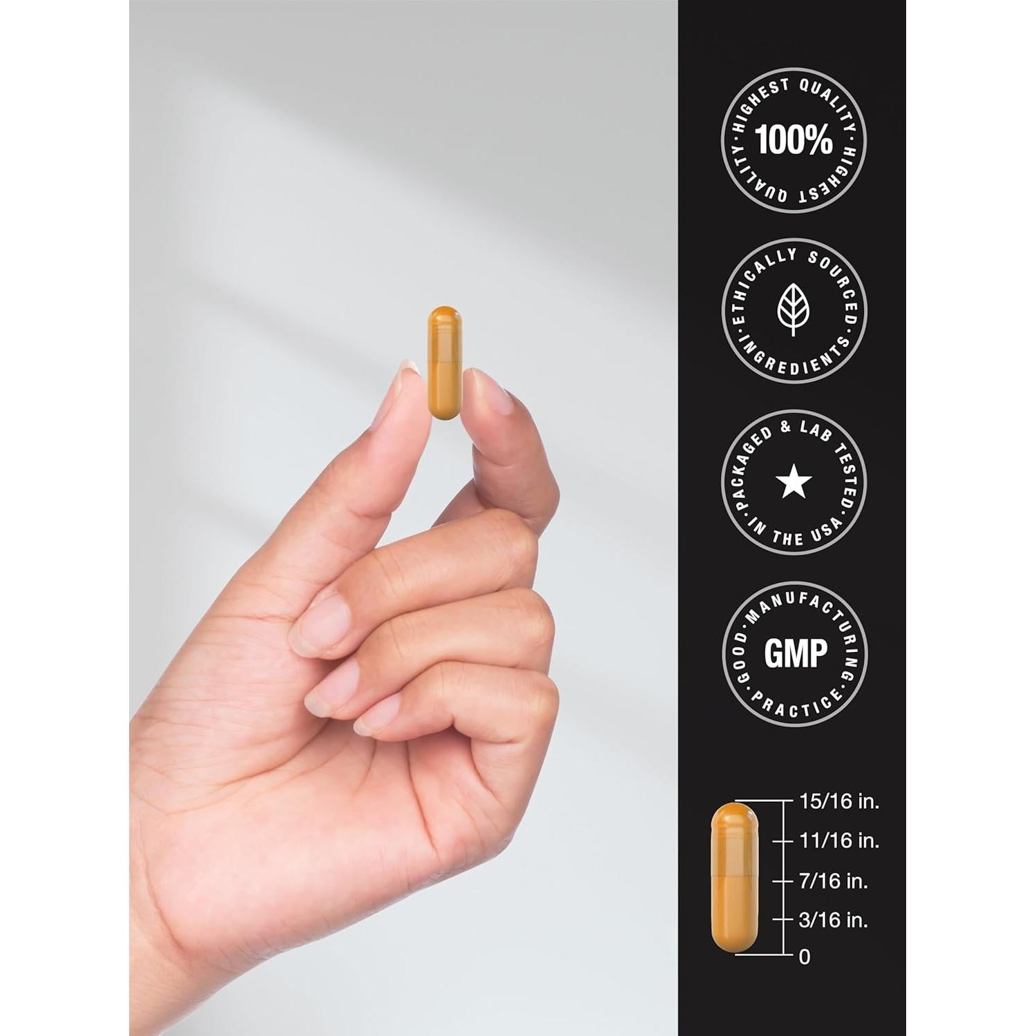 Cápsulas de Cúrcuma Curcumina 3000mg Horbaach | 150 Unidades