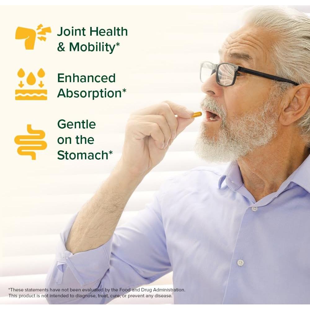 Cápsulas de Cúrcuma VAHDAM 2000mg con Boswellia y Piperina