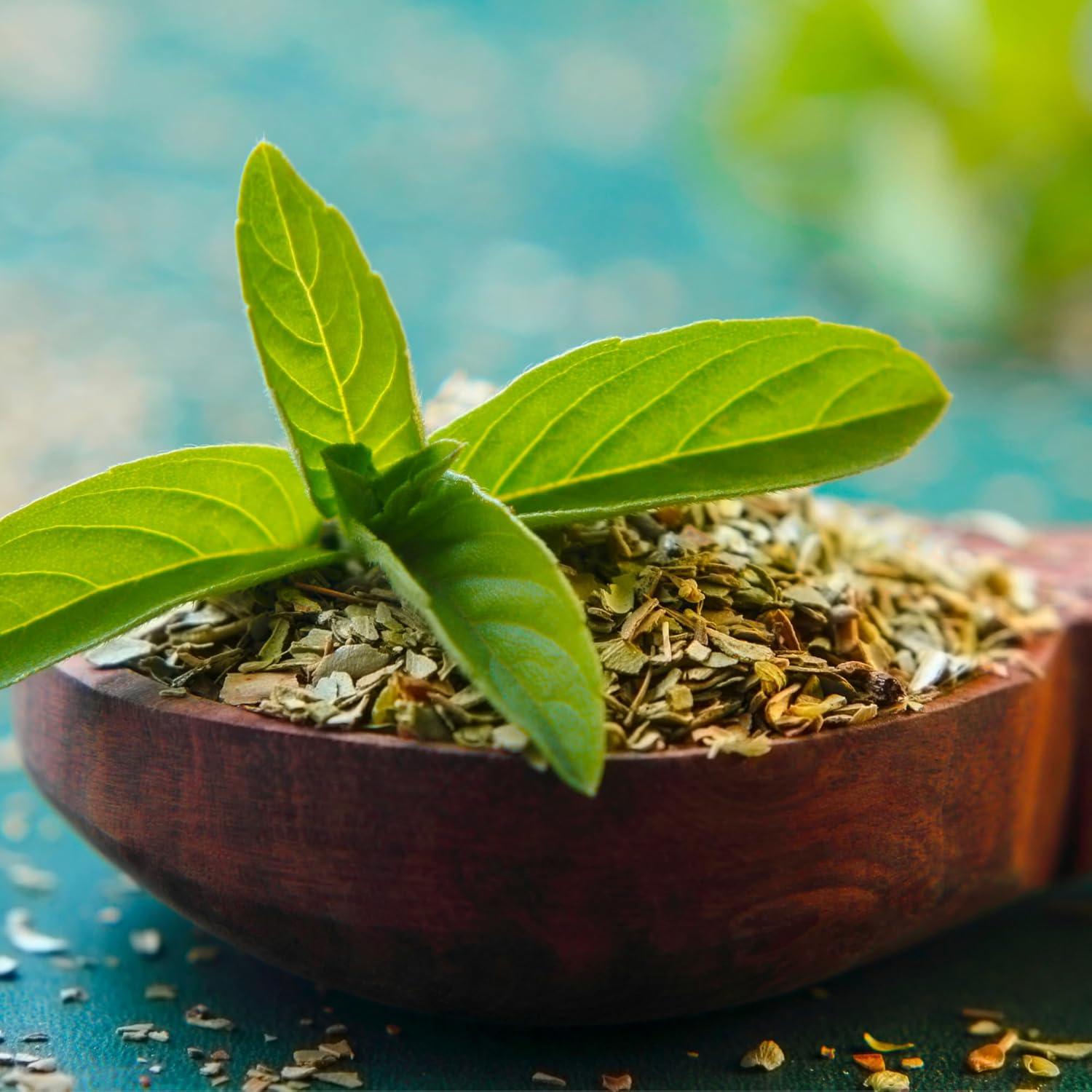 Hojas Secas de Tulsi Danodia Foods 50g - Albahaca Sagrada Natural