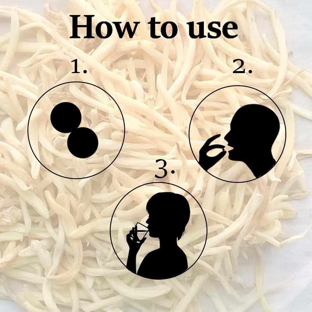 Tabletas de Musli Blanco Mi Nature 90 Tabletas 1000mg Sin Gluten