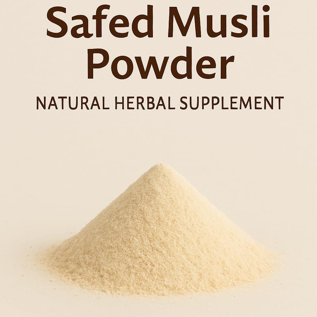 Polvo de Musli Safed Ecovista 227g - Suplemento Herbal Natural