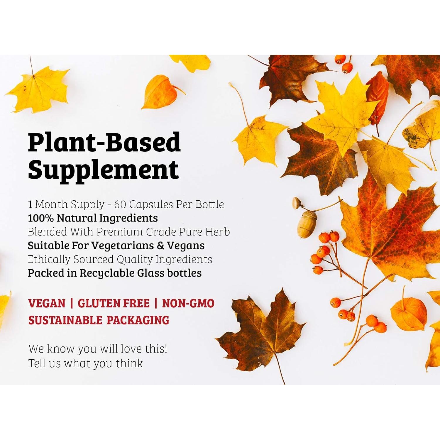 Cápsulas de Safed Musli DR WAKDE 60 Veganas 500 mg