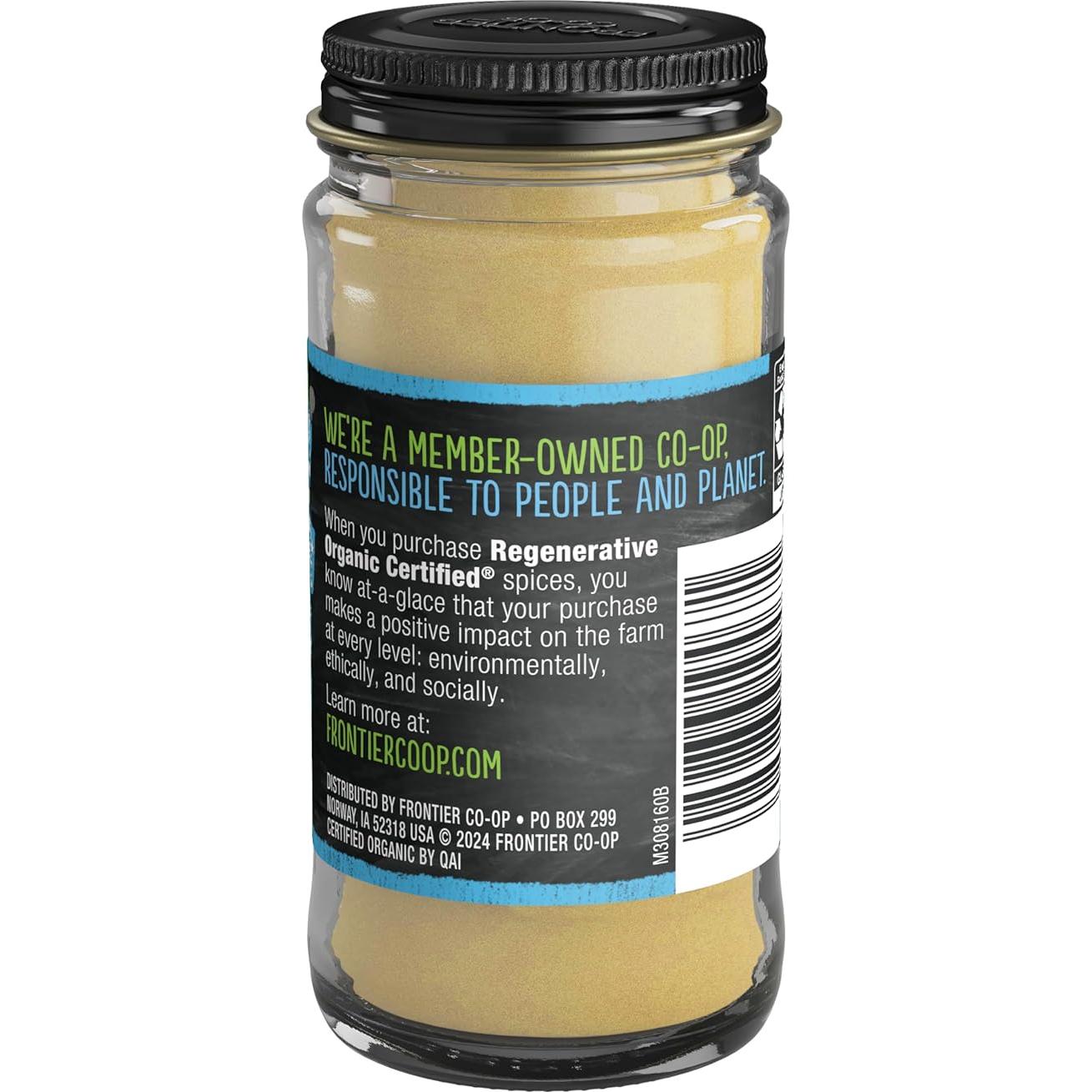 Polvo de Raíz de Jengibre Orgánico Frente Co-op 37g