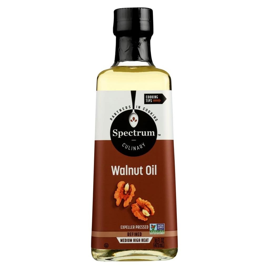 Aceite de Nuez Refinado Spectrum 473 ml - Paquete de 2