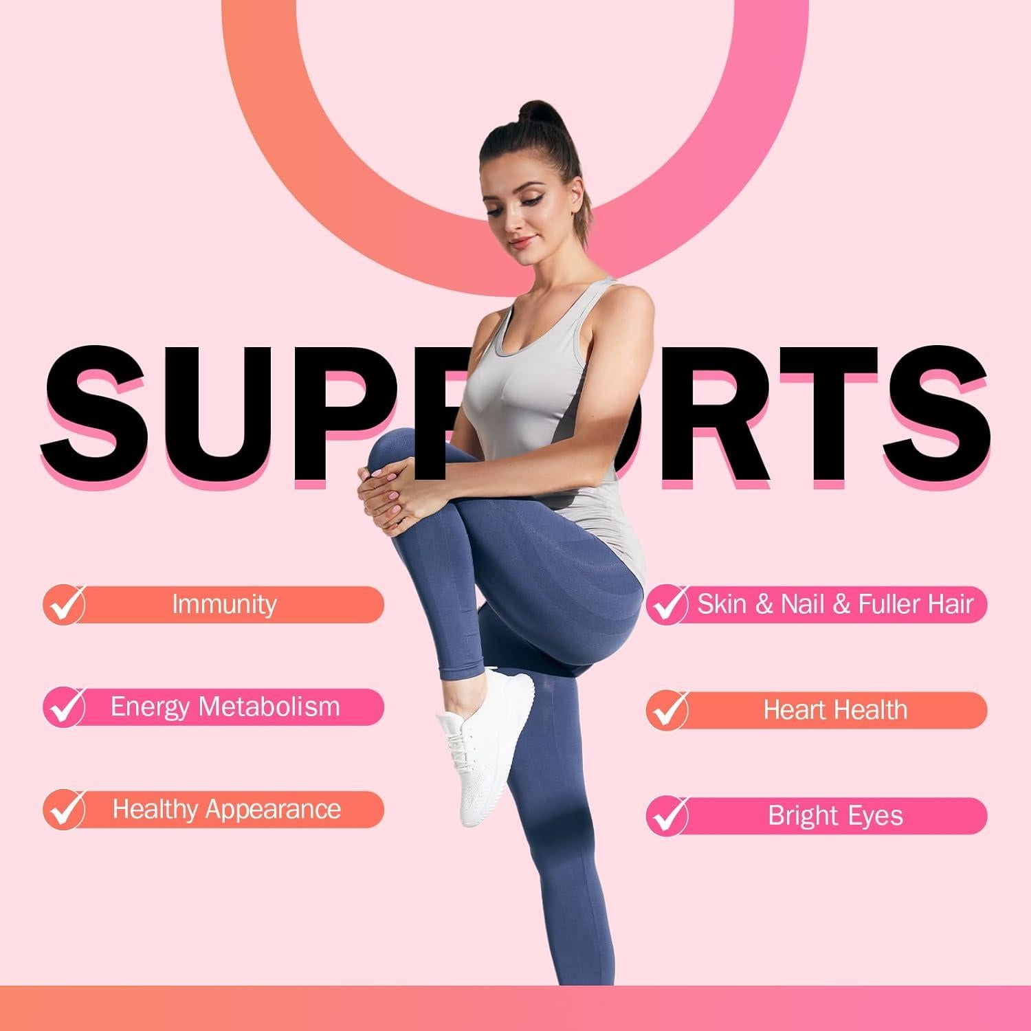 Multivitamina NYO3 para Mujeres con Zinc y Biotina 60 Tabletas