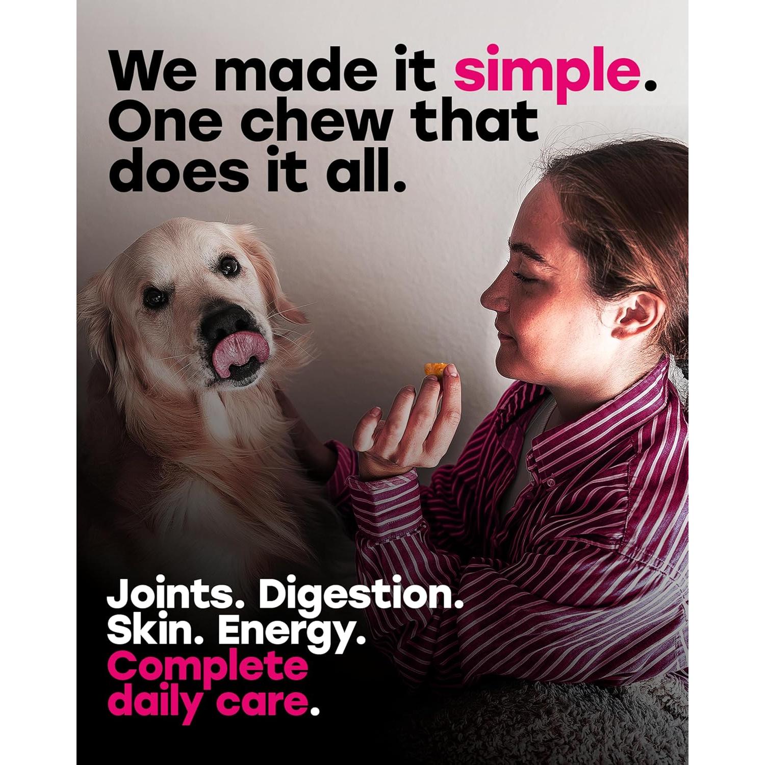 Multivitaminas Diarias 24-en-1 Pup Choice para Perros 340g