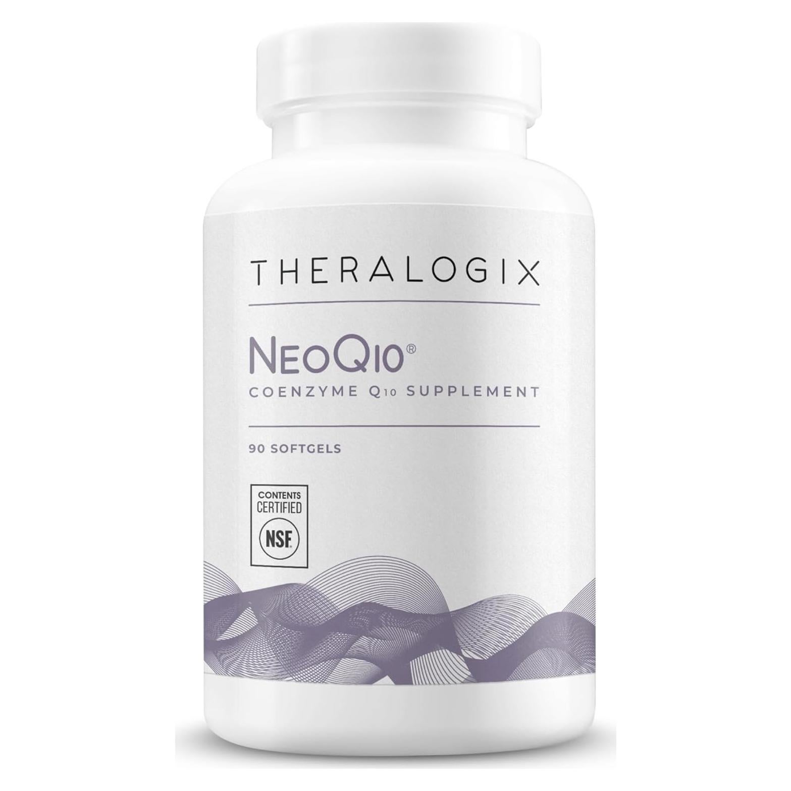 Suplemento Coenzima Q10 Theralogix NeoQ10 - 90 Gelatinas Blandas