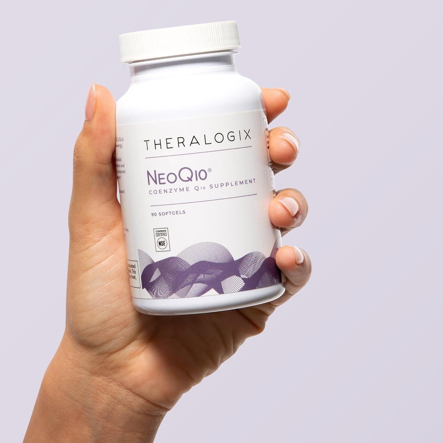 Suplemento Coenzima Q10 Theralogix NeoQ10 - 90 Gelatinas Blandas