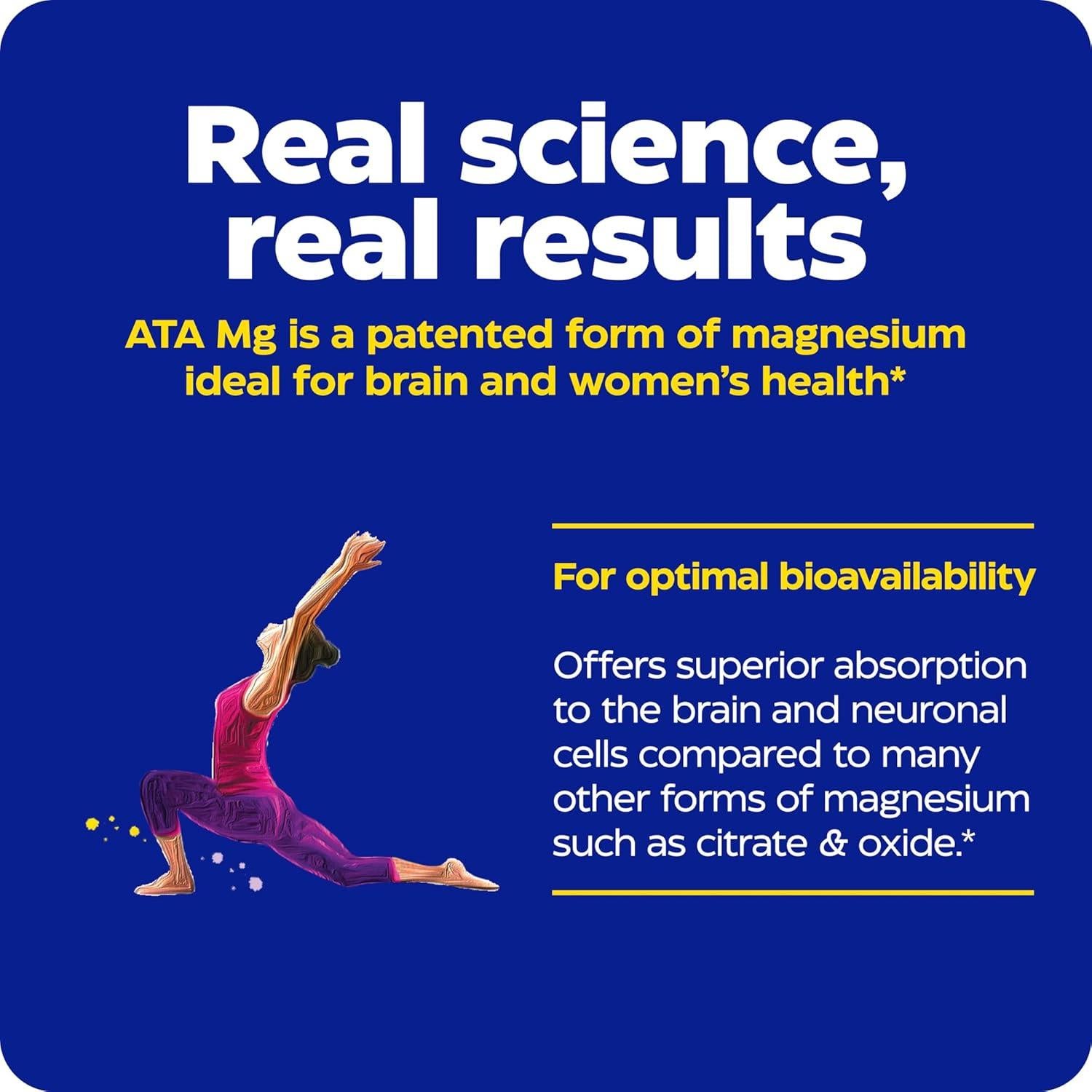 Suplemento de Magnesio Enzymedica 120 Cápsulas - Alivio Muscular