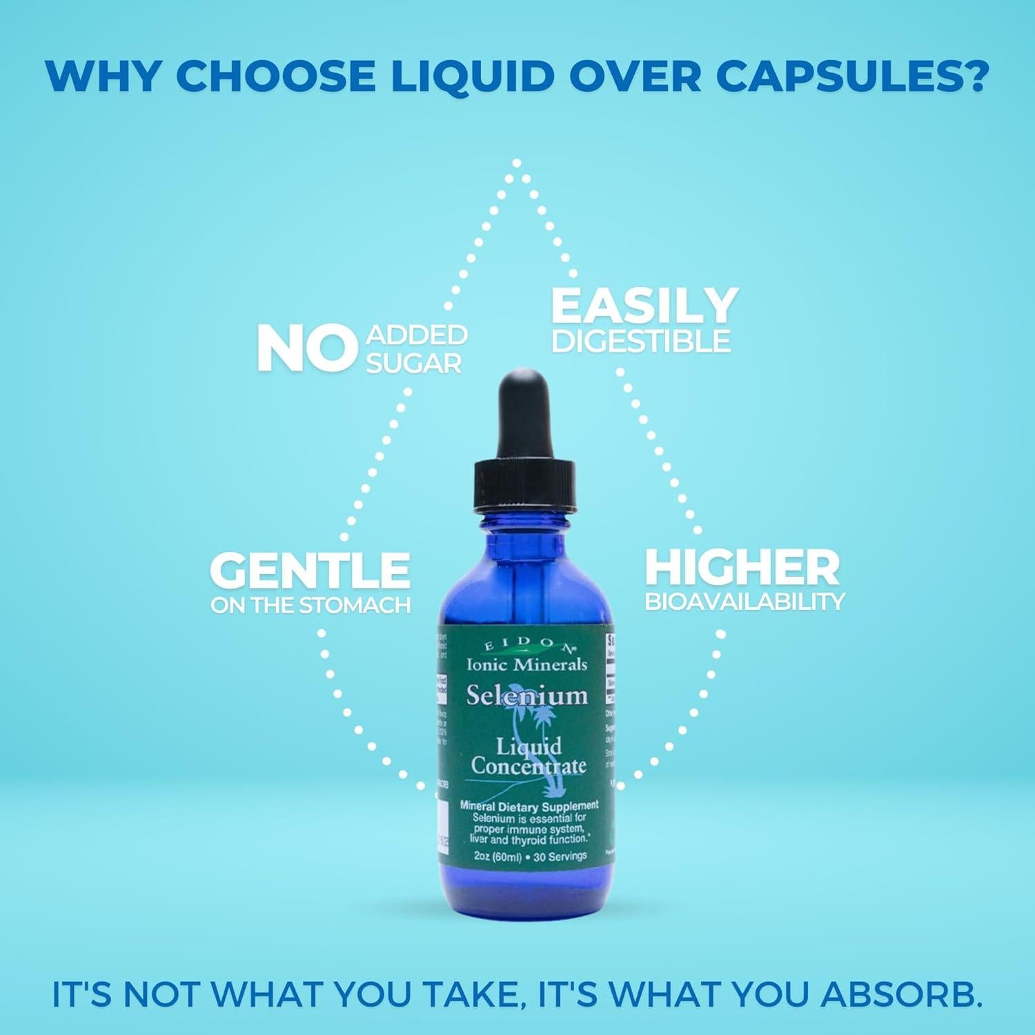 Suplemento Líquido de Selenio Eidon 59 ml - Apoyo Tiroides e Inmunidad