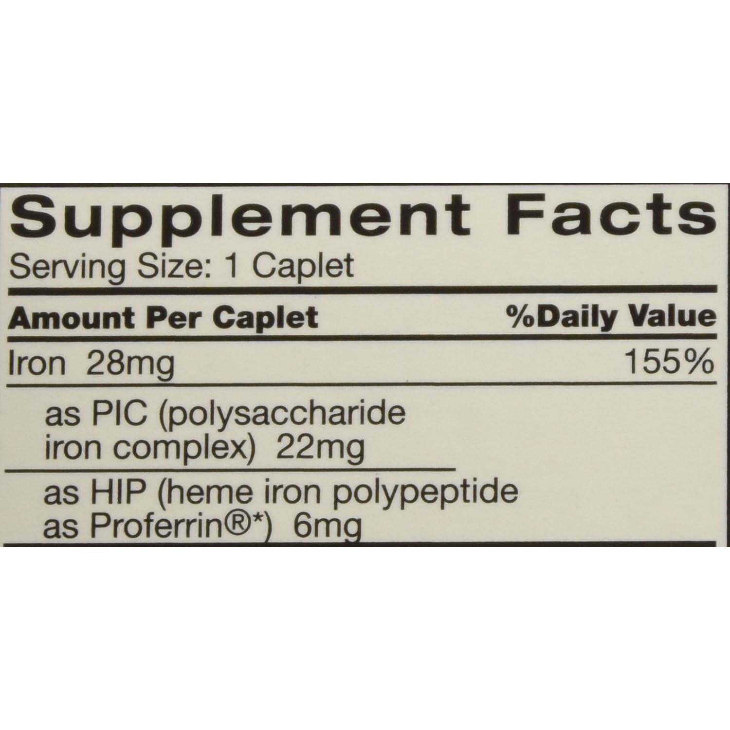 Suplemento de Hierro Bifera Feosol Completo 30 Comprimidos