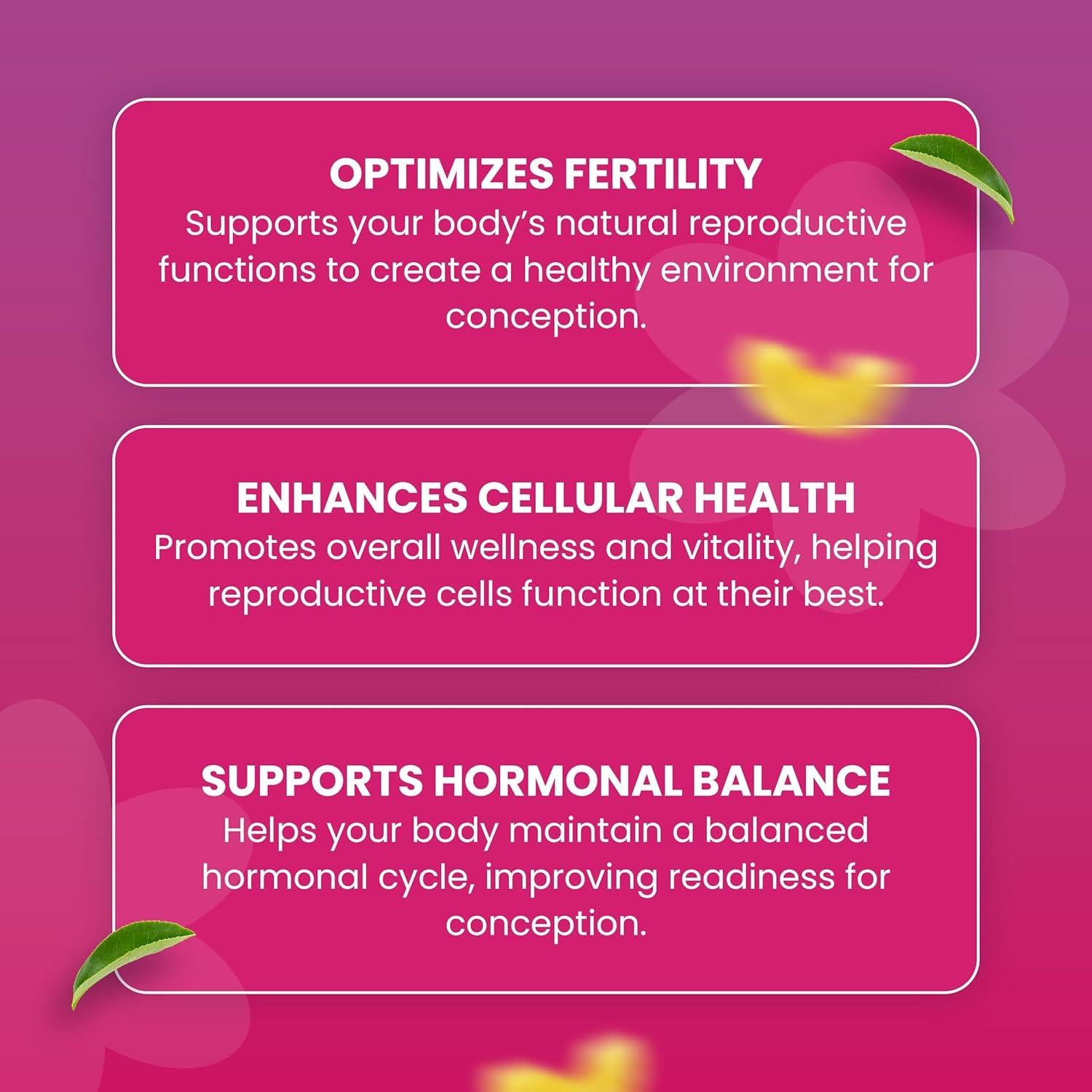 Gomitas de Fertilidad Veganas Holistic Precision 60 Unidades