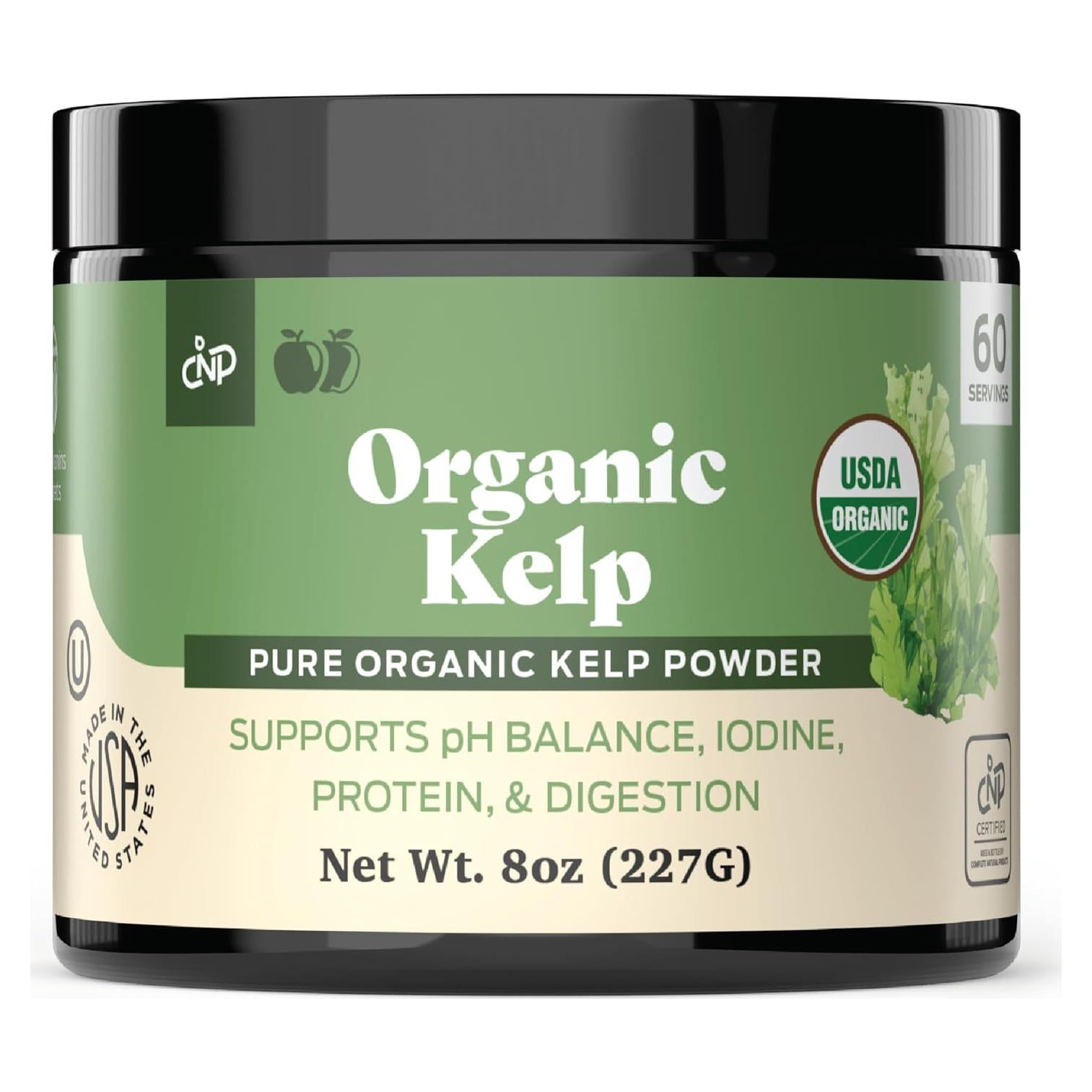 Suplemento de Kelp Orgánico en Polvo 226g - Yodo y Tiroides