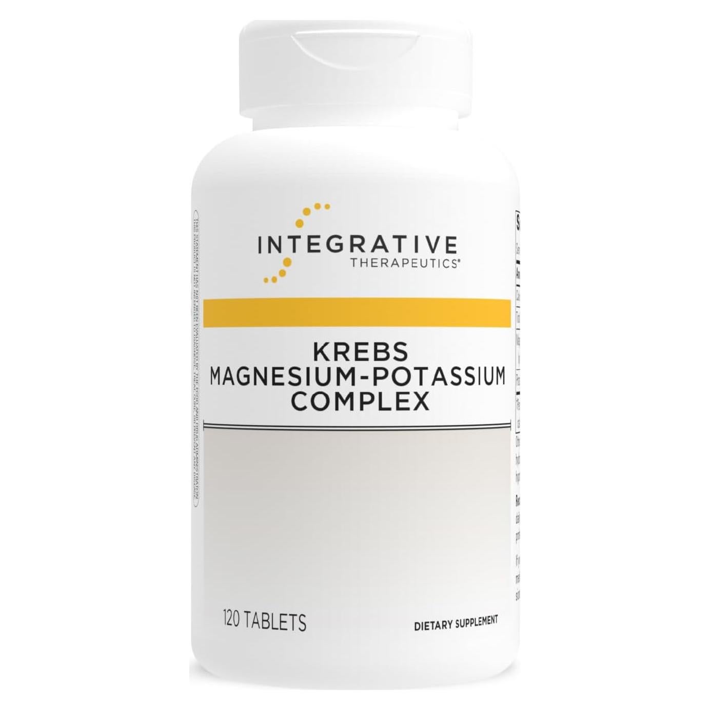 Complejo de Magnesio y Potasio Krebs Integrative Therapeutics - 120 Tabletas