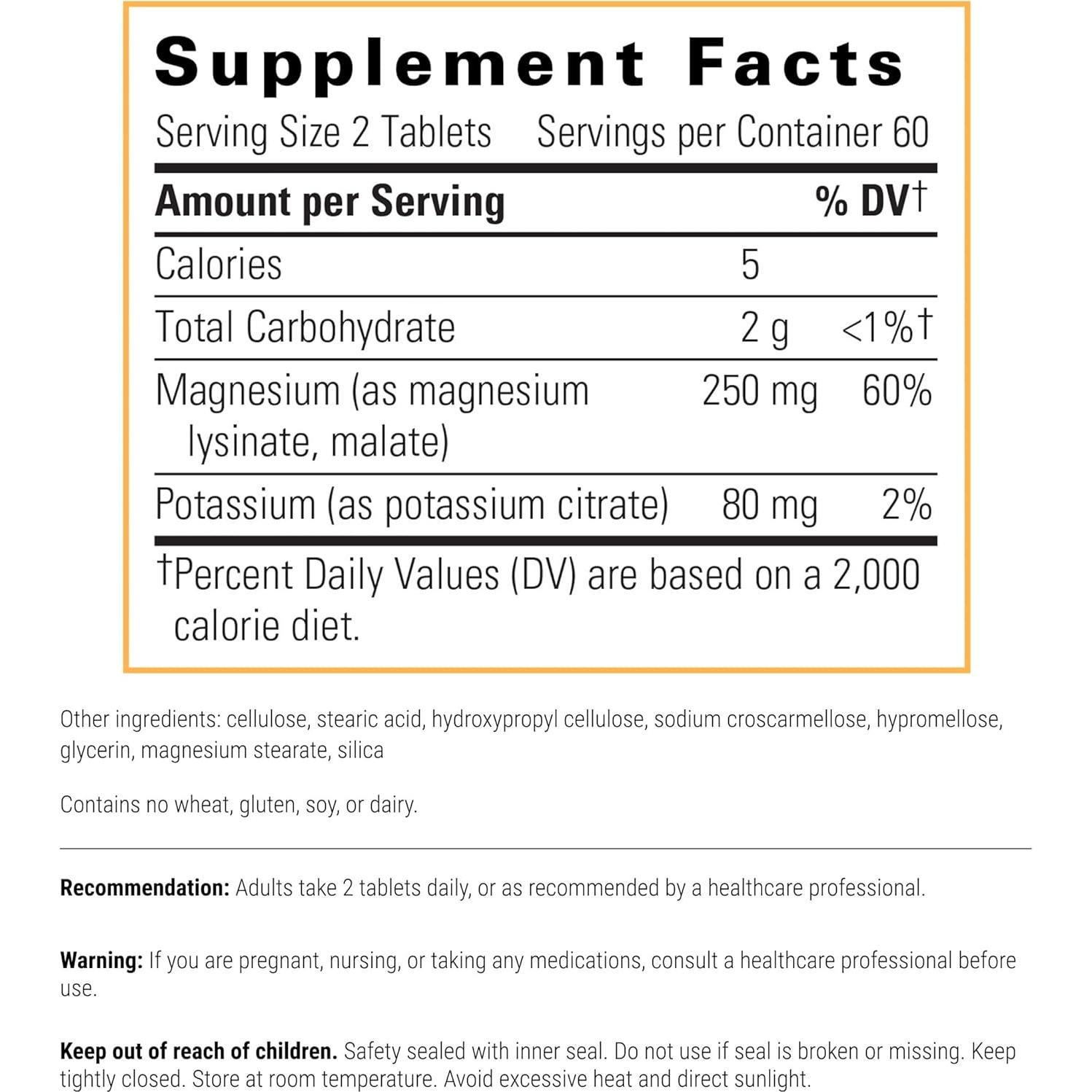 Complejo de Magnesio y Potasio Krebs Integrative Therapeutics - 120 Tabletas