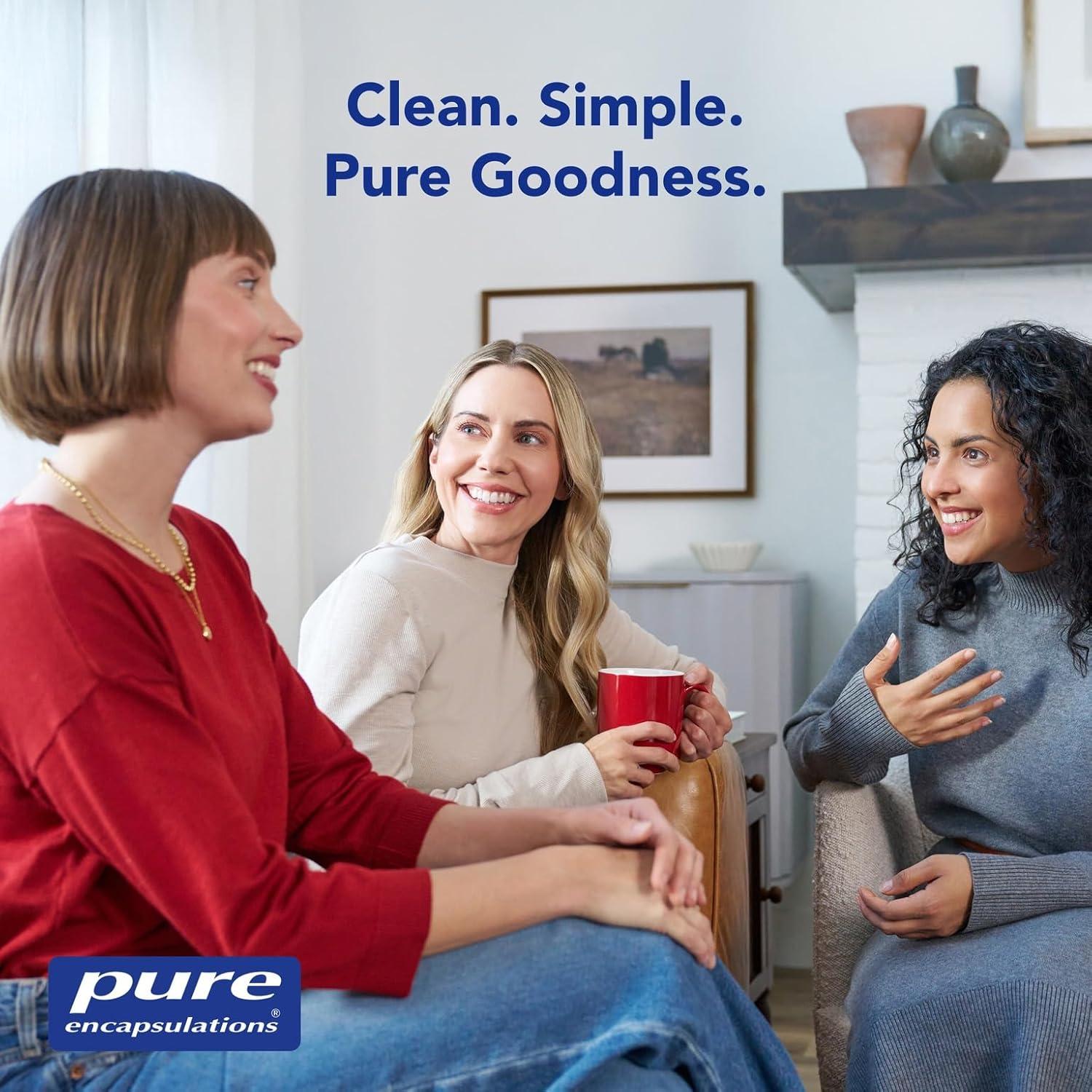 Suplemento Metabolismo ChromeMate Pure Encapsulations 180 Cápsulas