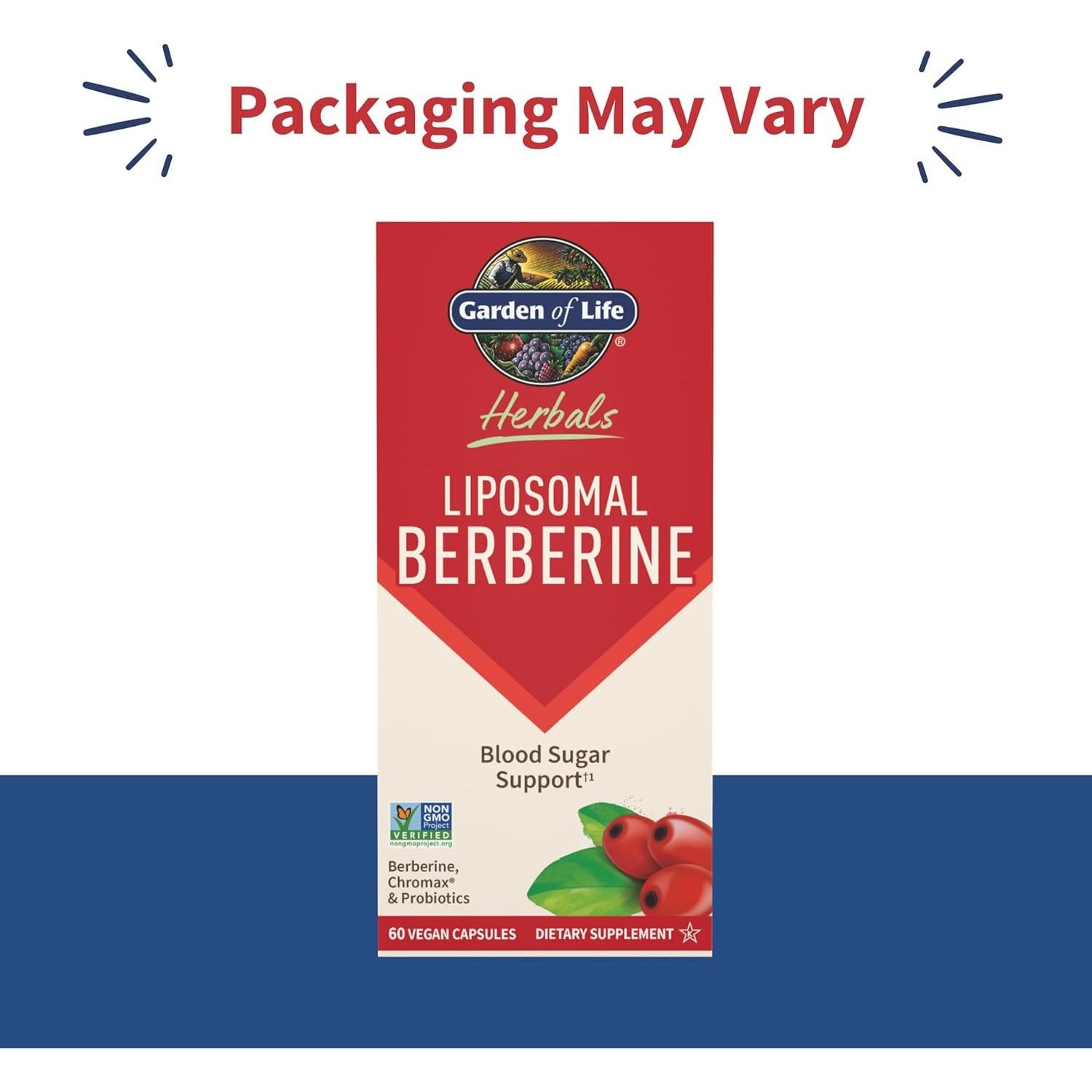 Suplemento Berberina Liposomal Jardín de la Vida 30 Porciones