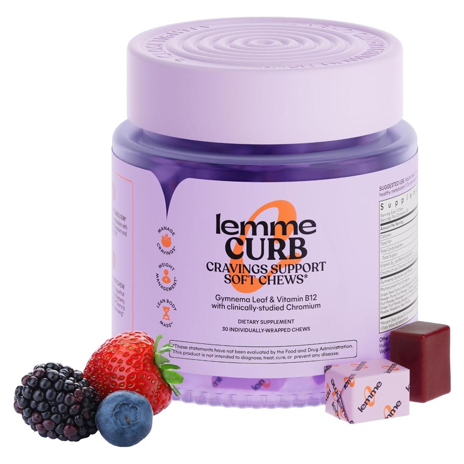 Lemme Curb Cravings Gominolas Suaves - Control de Apetito y Metabolismo