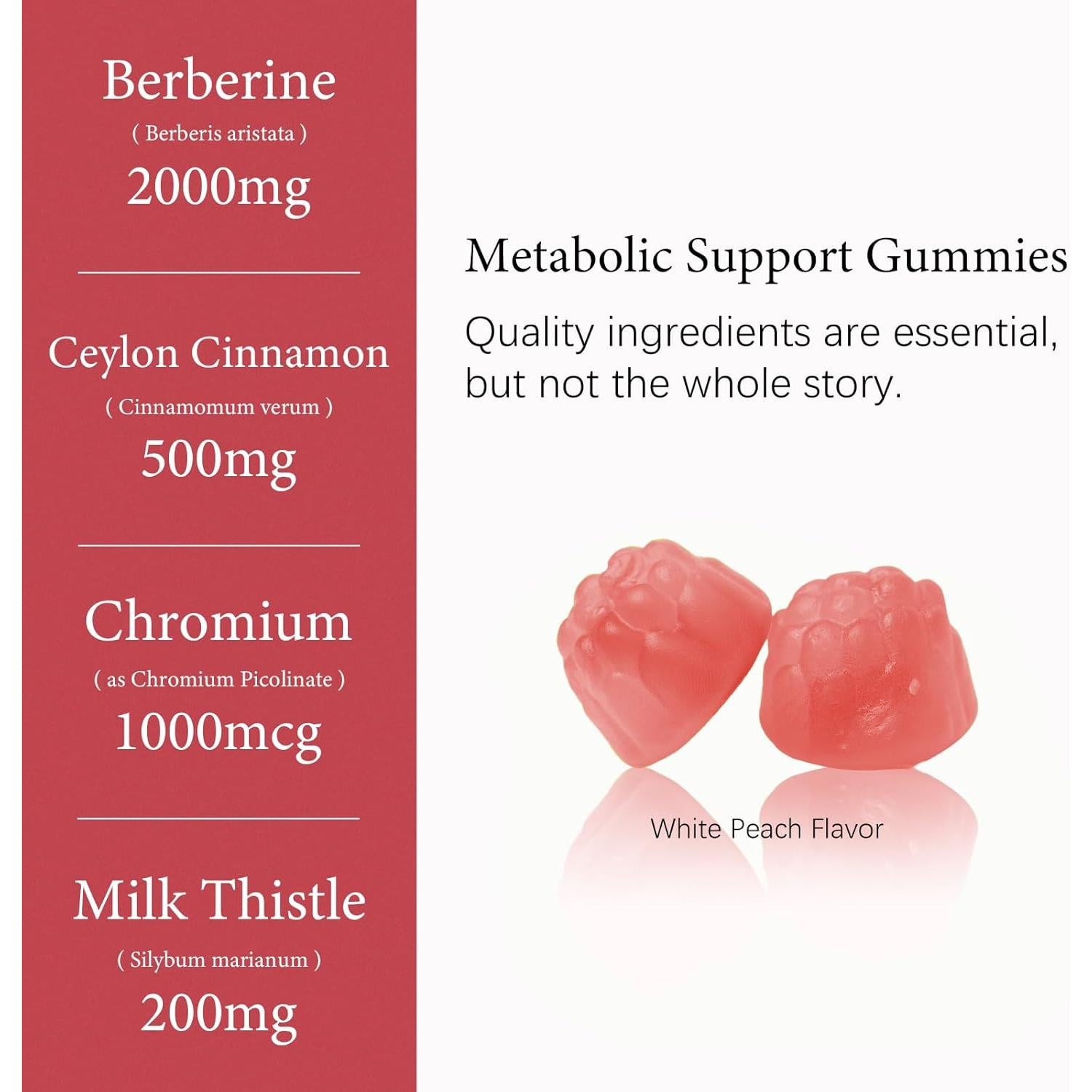 Gominolas de Berberina 2000mg OASIS FORCE - Veganas, Sin Azúcar