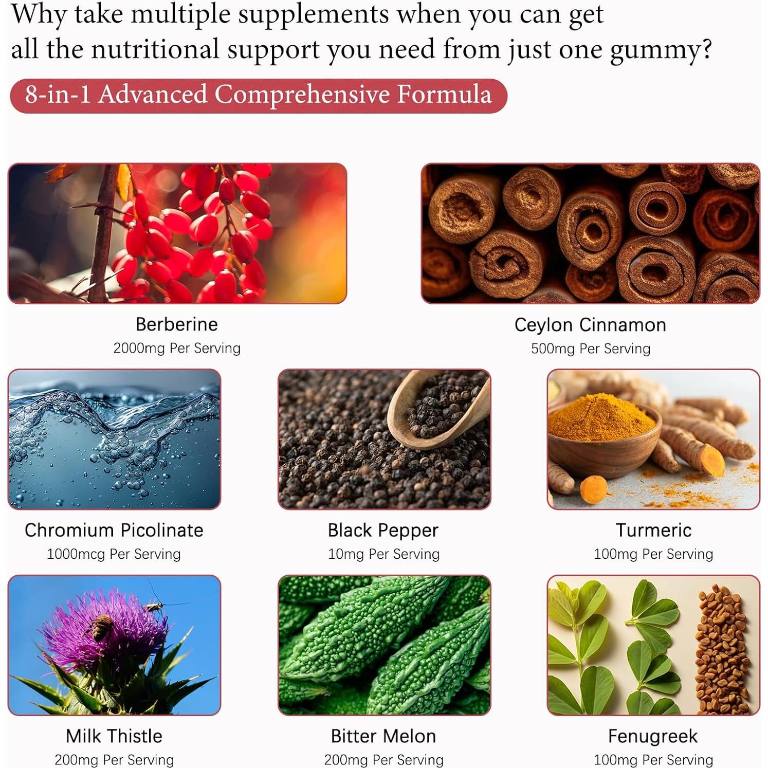 Gominolas de Berberina 2000mg OASIS FORCE - Veganas, Sin Azúcar