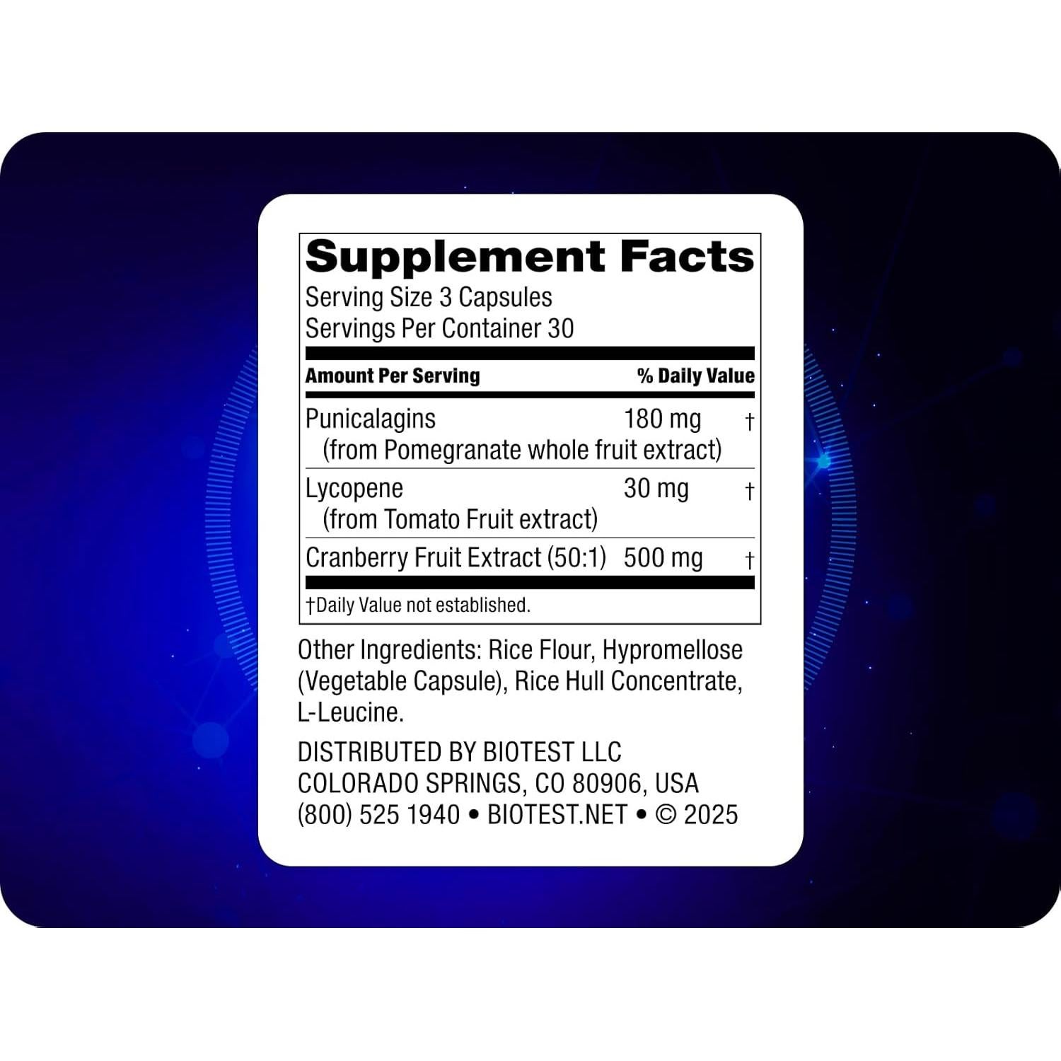 Suplemento Prostático Biotest P-Well 30 Cápsulas 180mg