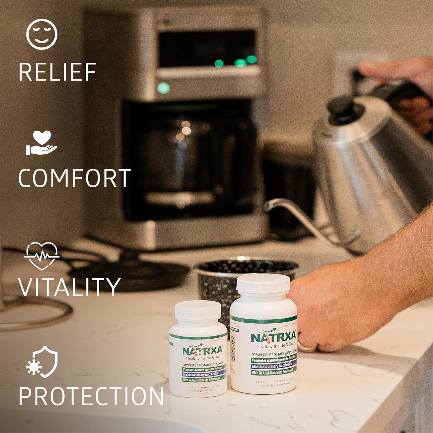 Suplemento Prostático Natrxa Centurion 120 Cápsulas Blandas